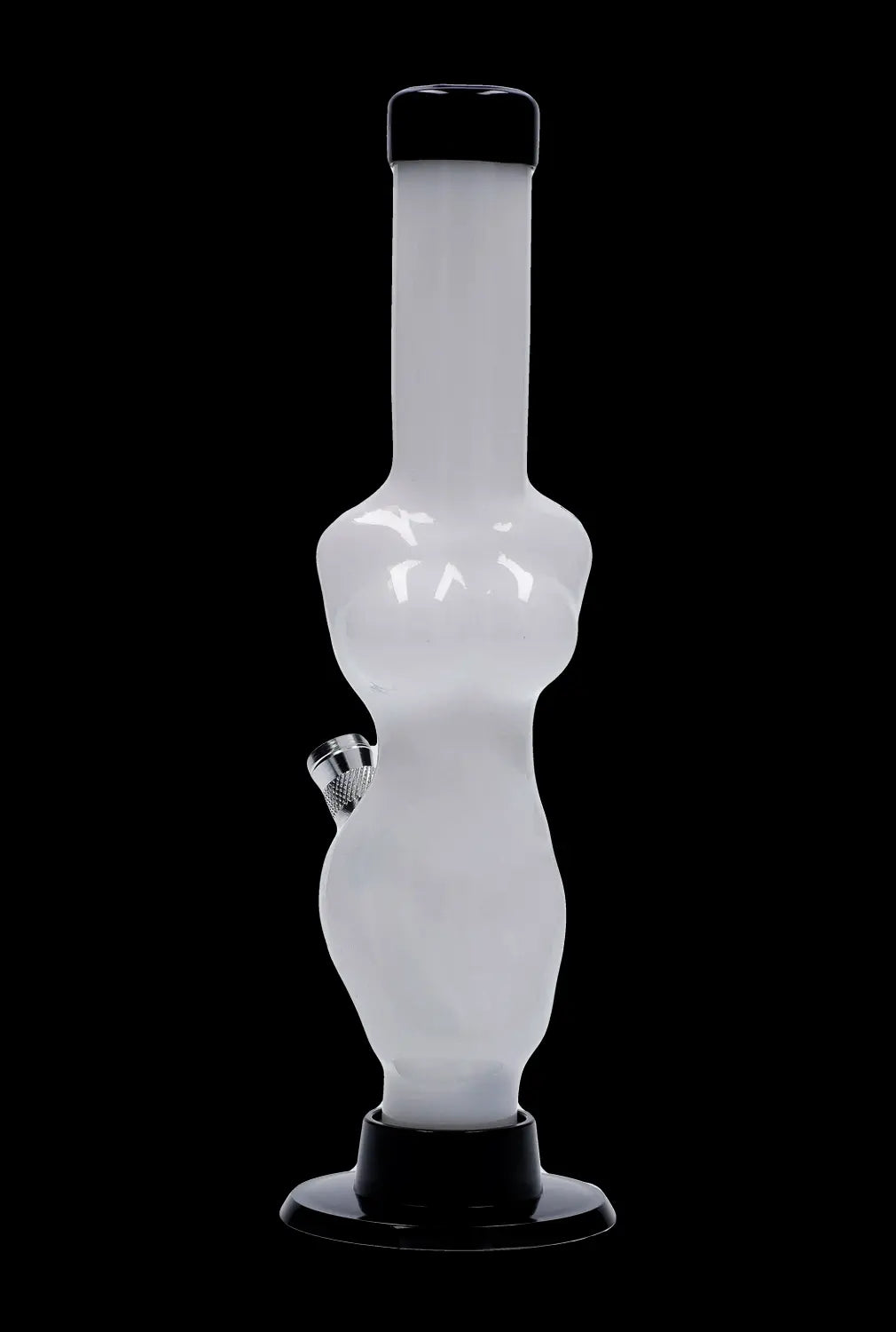 JM Plastics Serving Body Acrylic Bong - 8 in.