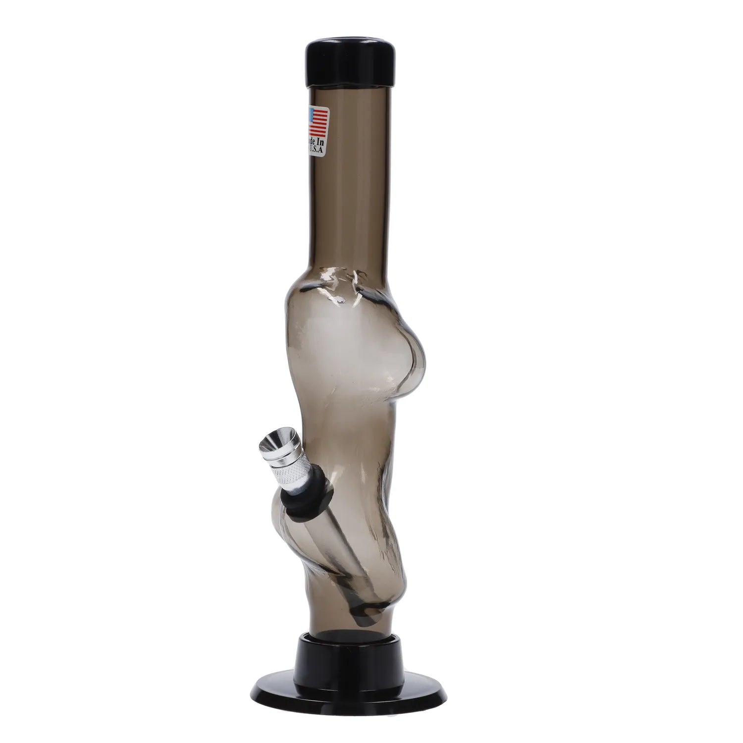 JM Plastics Serving Body Acrylic Bong - 8 in.