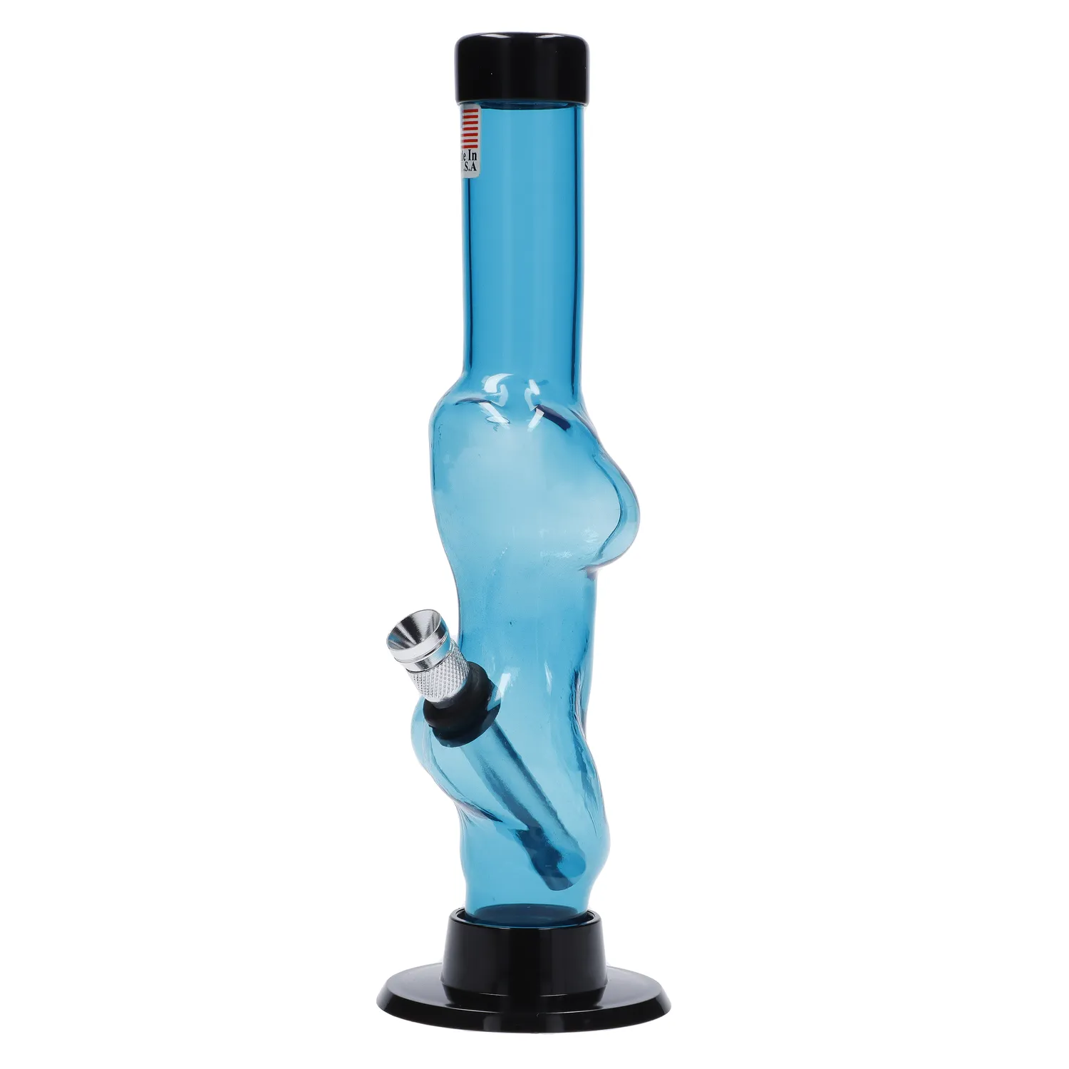 JM Plastics Serving Body Acrylic Bong - 8 in.