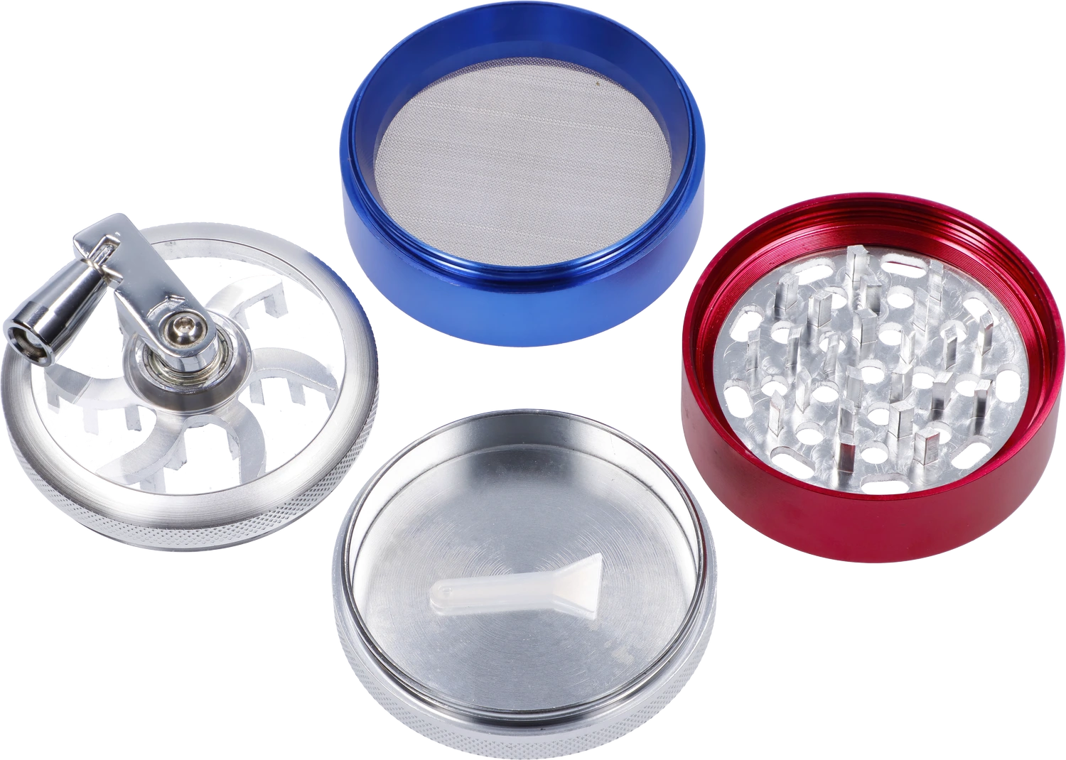 CNC Aluminum Grinder-Assorted (OEM Colors)-62mm