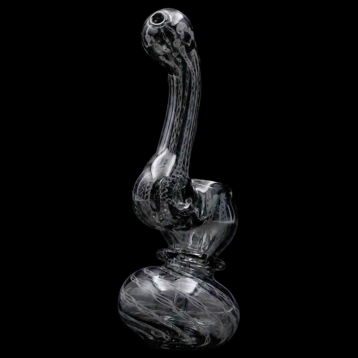Smoke Cartel Mini Colored Bubbler with Hole