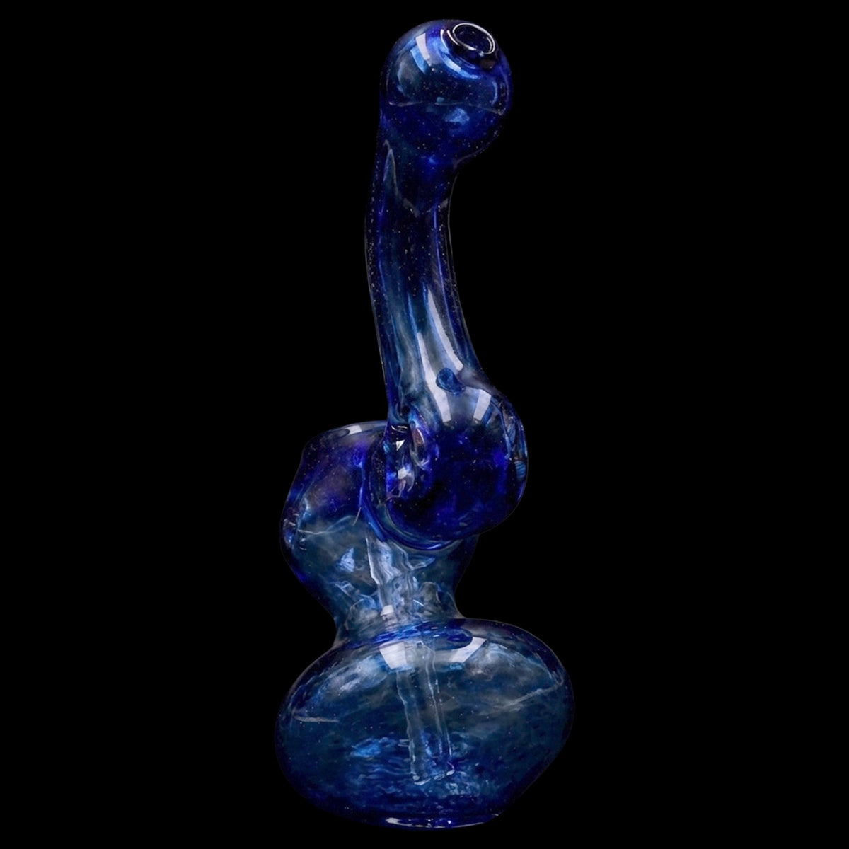 Smoke Cartel Mini Colored Bubbler with Hole