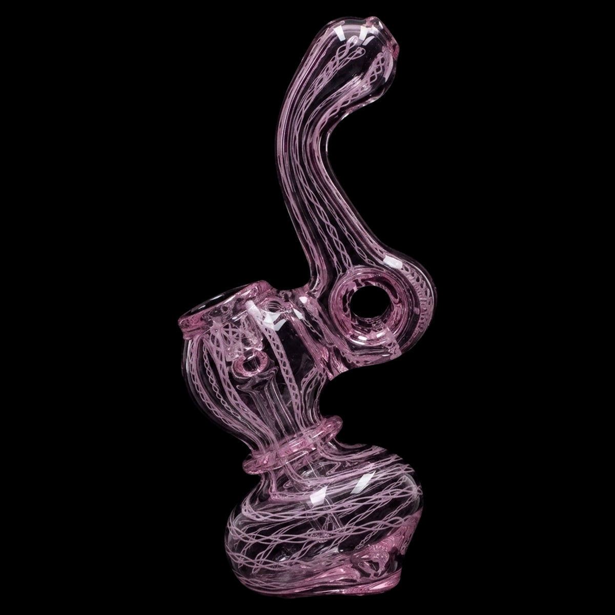 Smoke Cartel Mini Colored Bubbler with Hole
