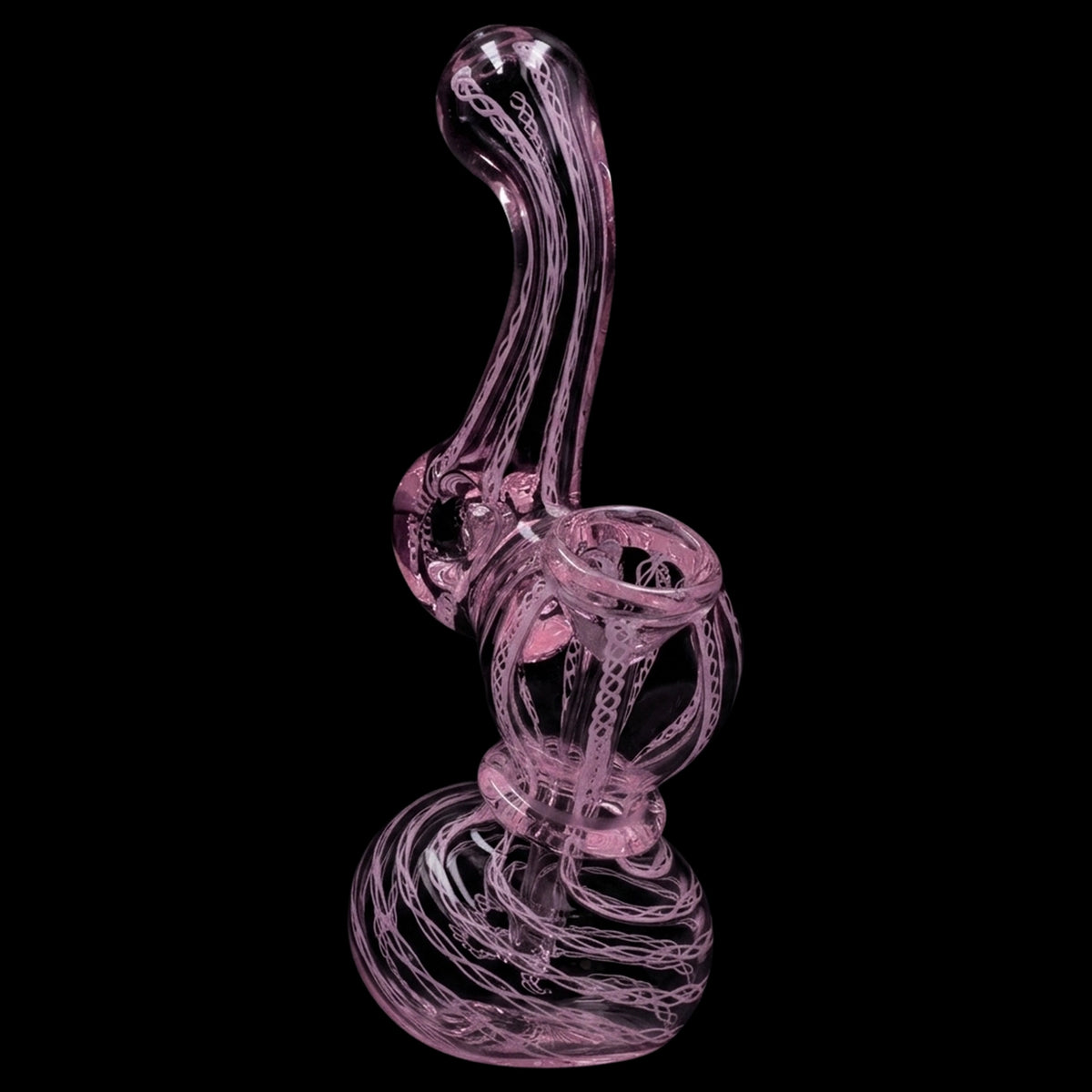 Smoke Cartel Mini Colored Bubbler with Hole