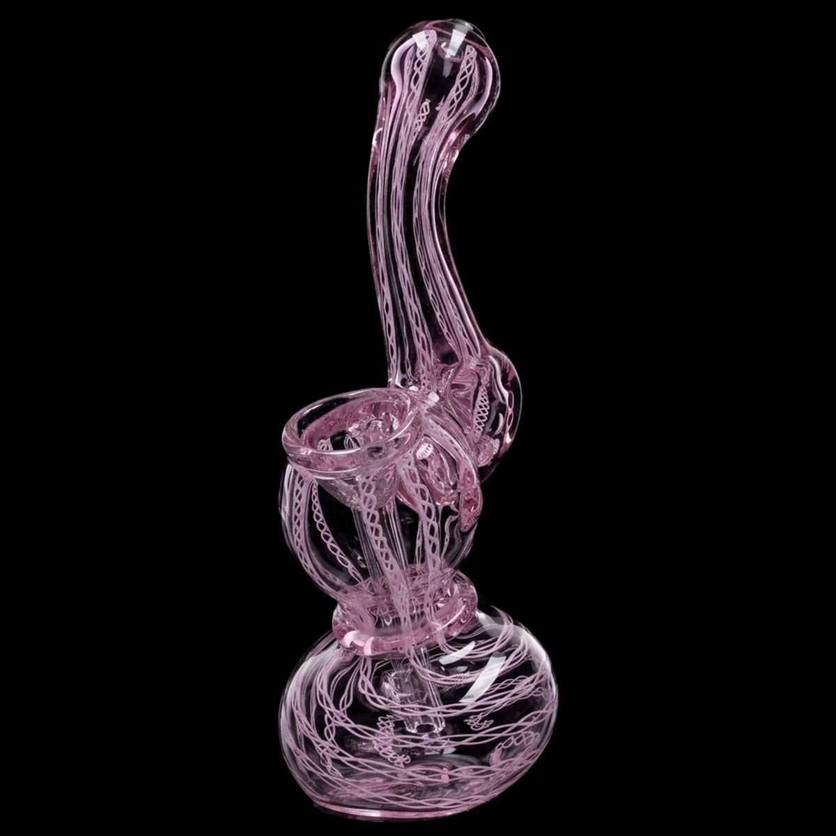 Smoke Cartel Mini Colored Bubbler with Hole
