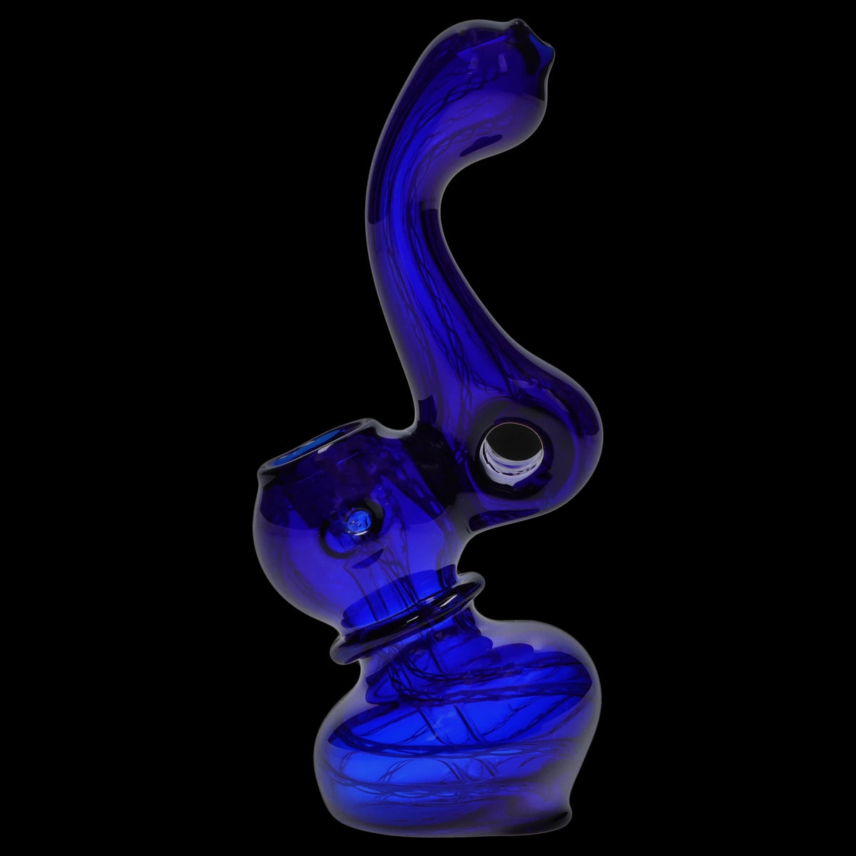 Smoke Cartel Mini Colored Bubbler with Hole