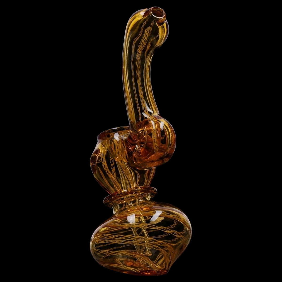 Smoke Cartel Mini Colored Bubbler with Hole