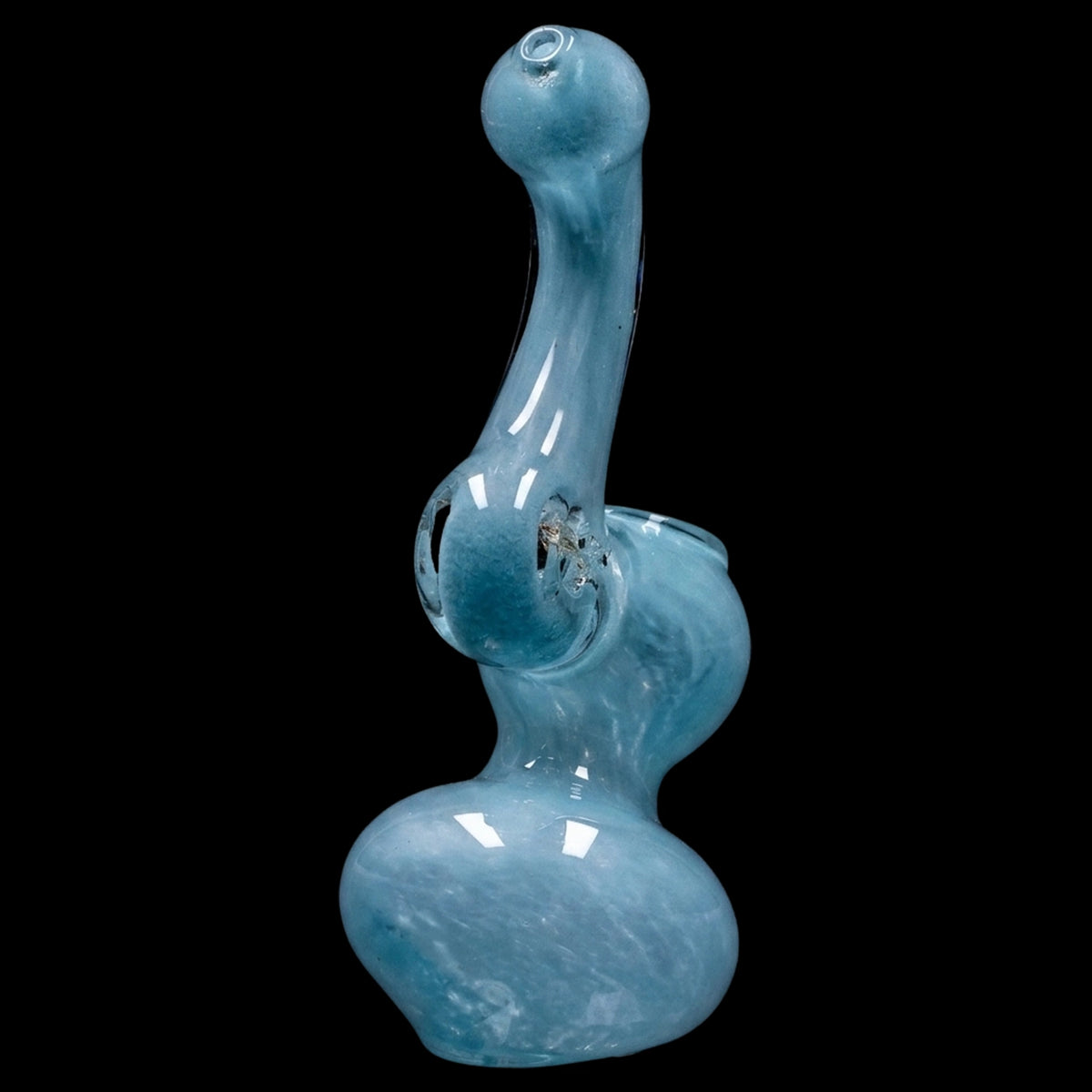 Smoke Cartel Mini Colored Bubbler with Hole