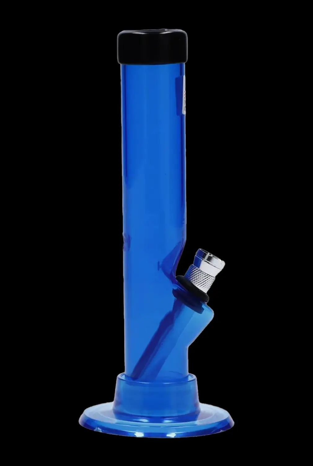 JM Plastics Mini Matching Straight Tube with Carb Hole Acrylic Bong - 6 in.