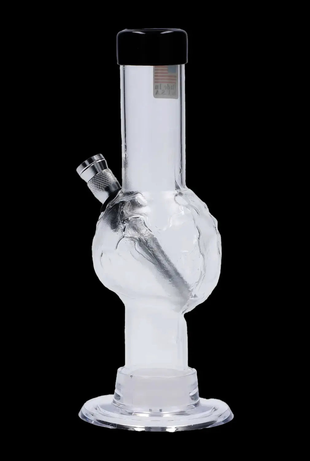 JM Plastics Mini Alien Base Acrylic Bong - 6 in.