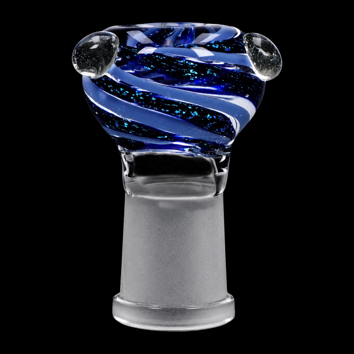 Fumed Dichro and Solid Color Cane Bowl Female 18mm