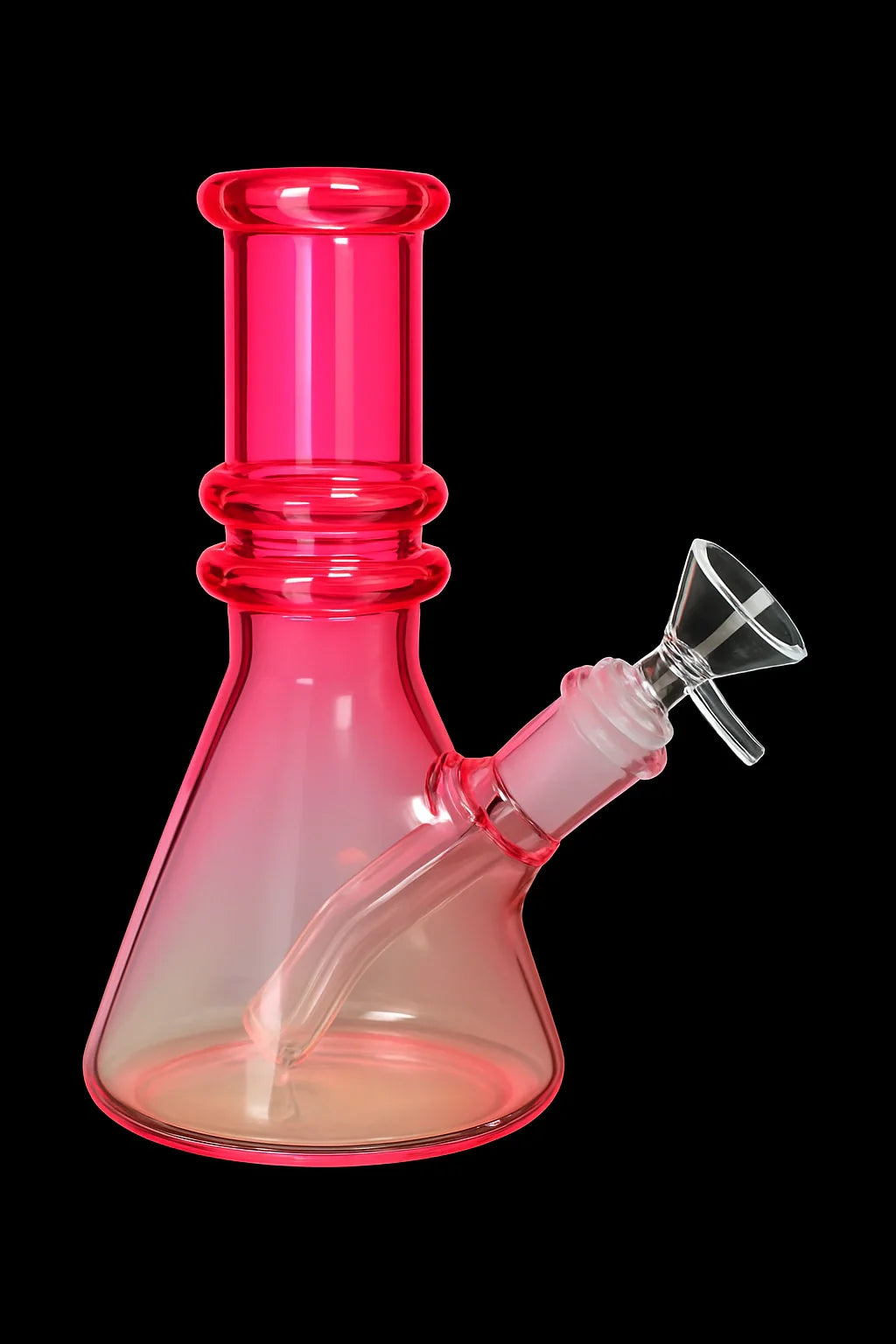 Smoke Cartel Heavy Iridescent Beaker Bong - 6 in.