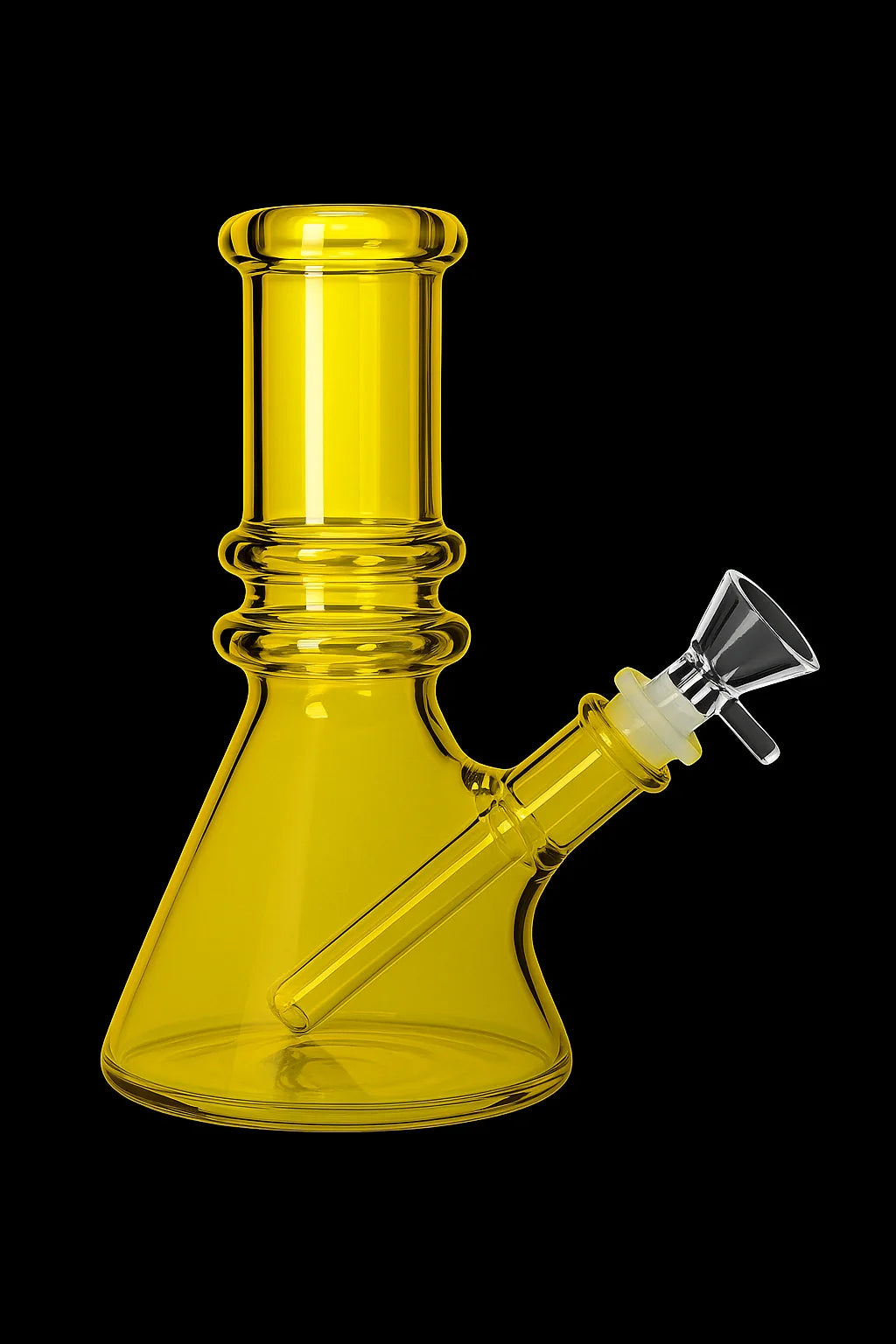 Smoke Cartel Heavy Iridescent Beaker Bong - 6 in.