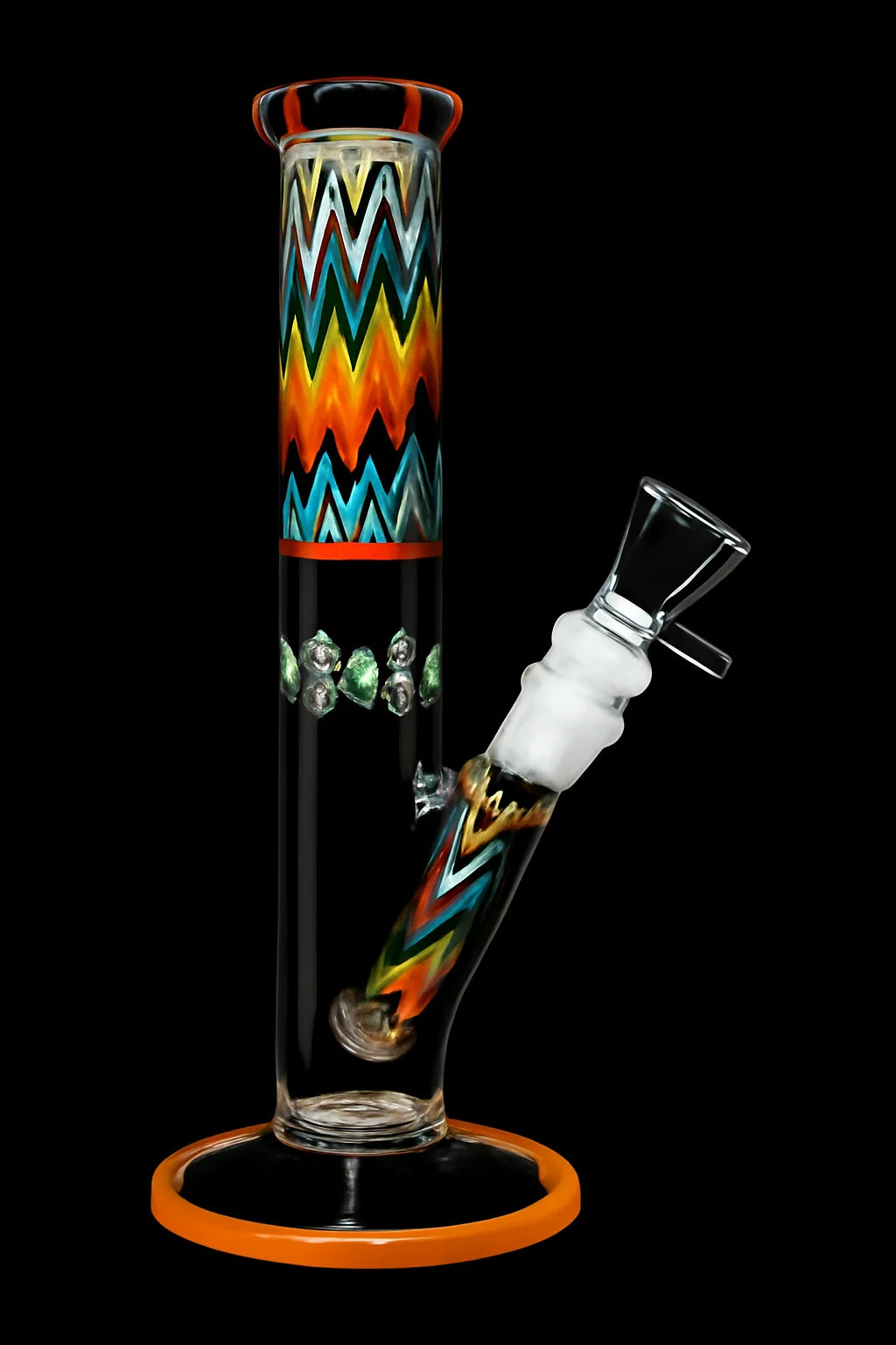 Smoke Cartel Wig Wag Straight Tube Bong