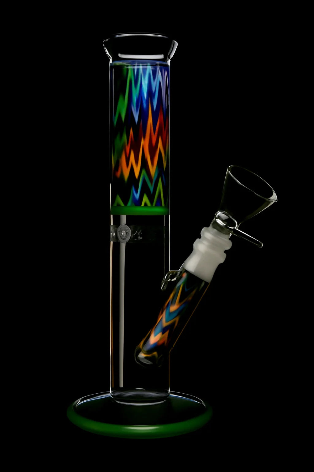 Smoke Cartel Wig Wag Straight Tube Bong