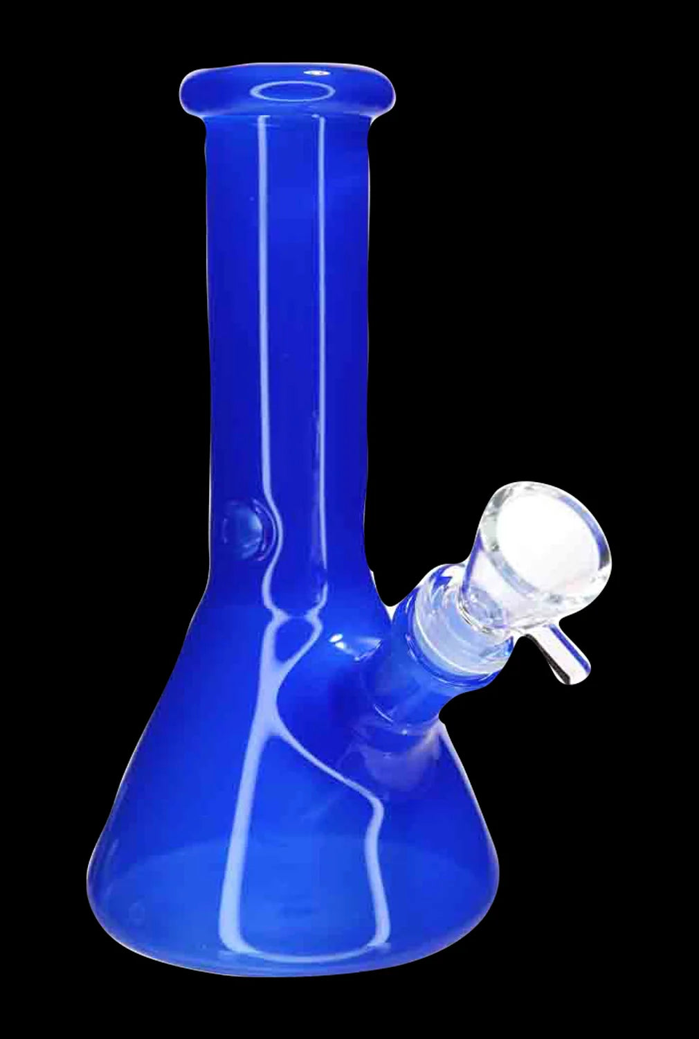 Smoke Cartel Milky Beaker Bong - 8 in.