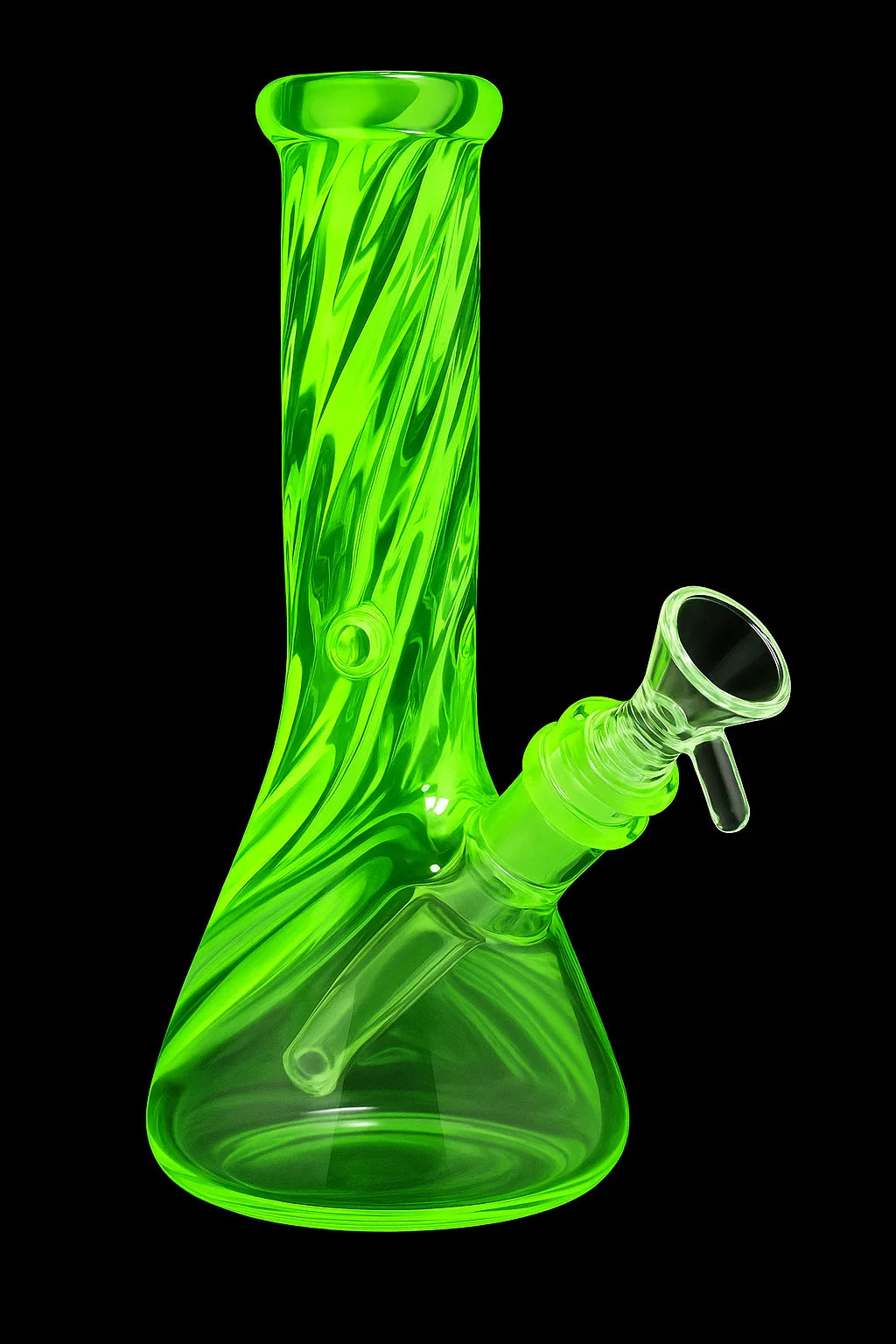 Smoke Cartel Twisted Beaker Bong - 8 in.