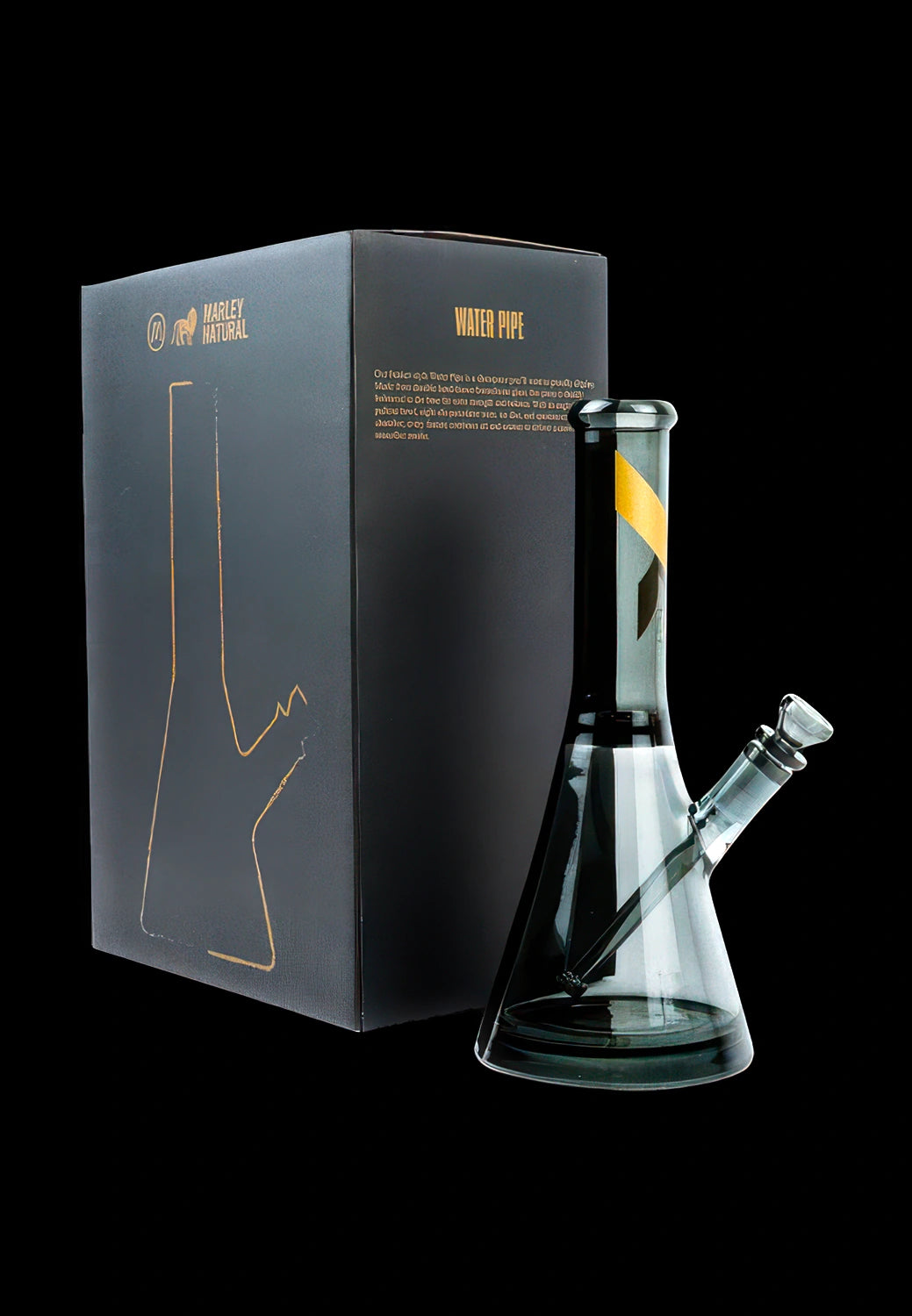 Marley Natural Smoked Glass Bong