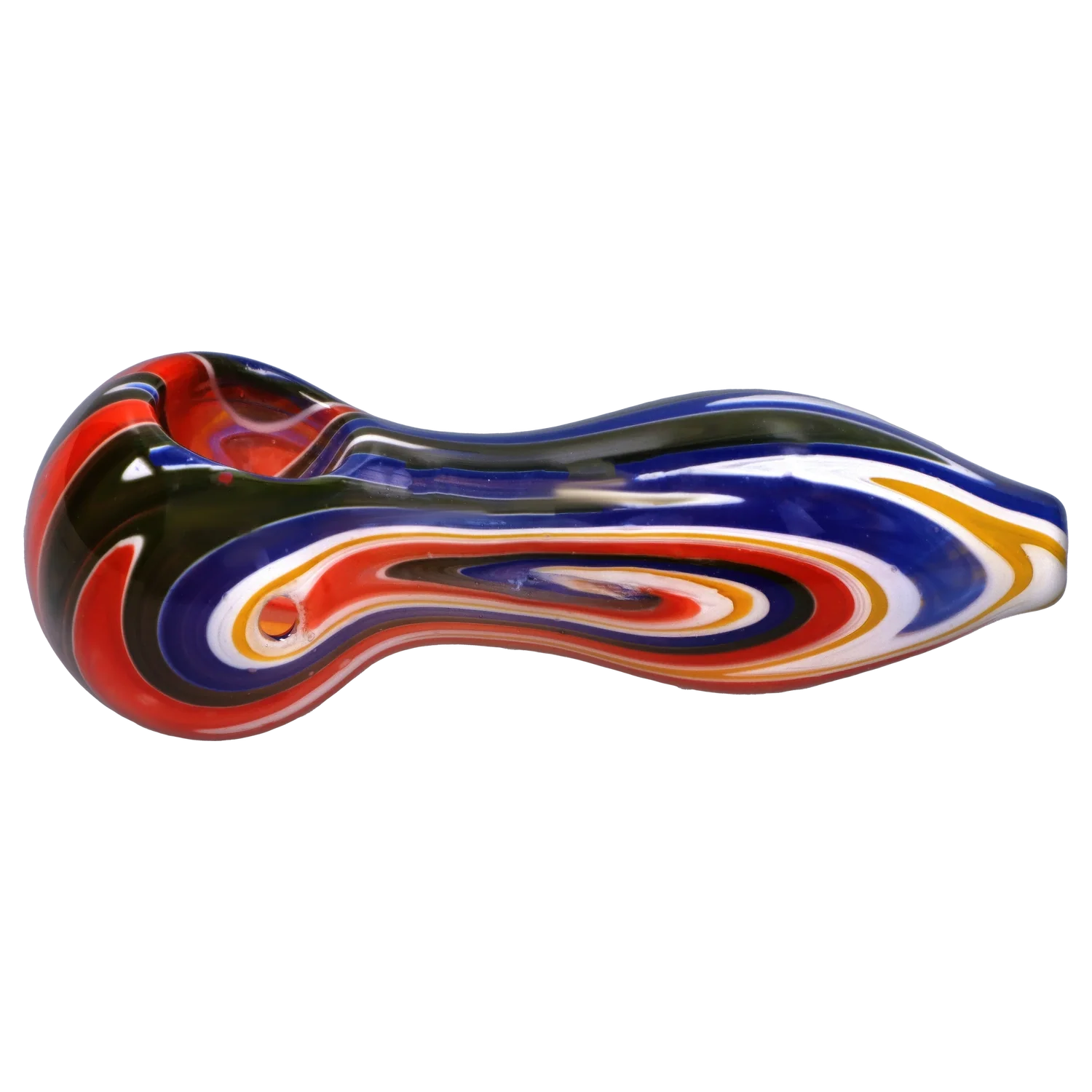 Smoke Cartel Slime Reversal Wig Wag Spoon Pipe - 4.5 in.