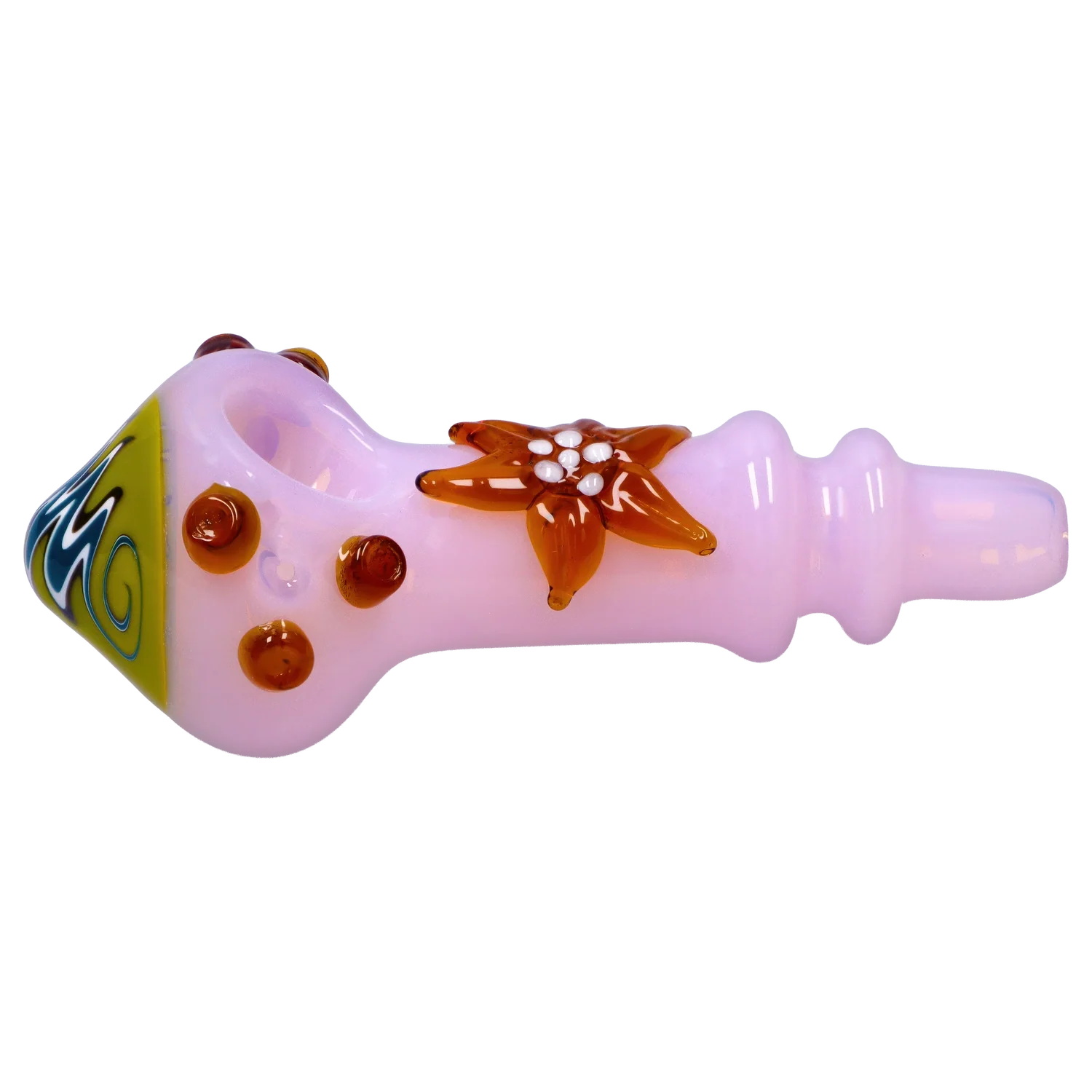 Smoke Cartel Star Reversal Spoon Pipe - 4.5 in.