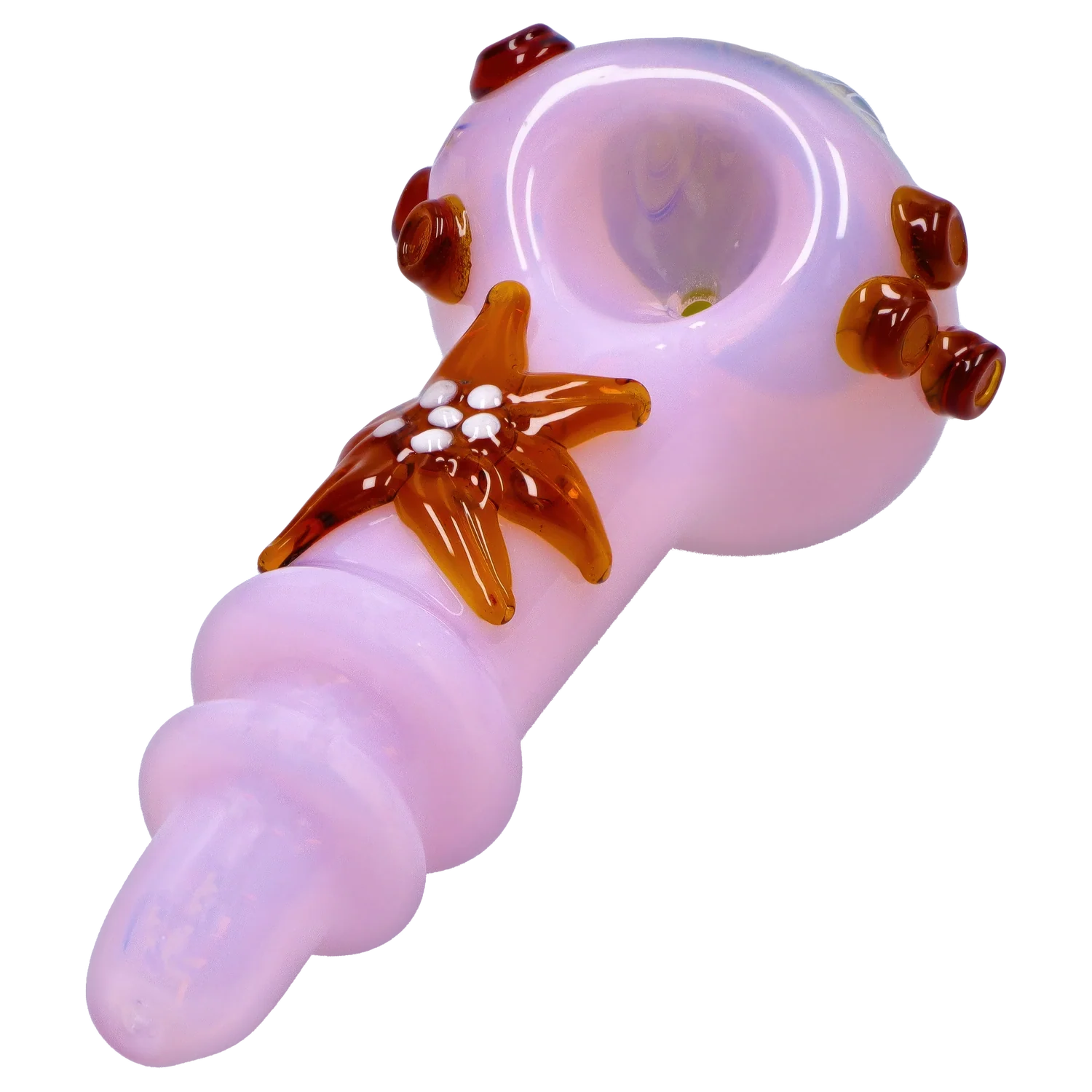 Smoke Cartel Star Reversal Spoon Pipe - 4.5 in.