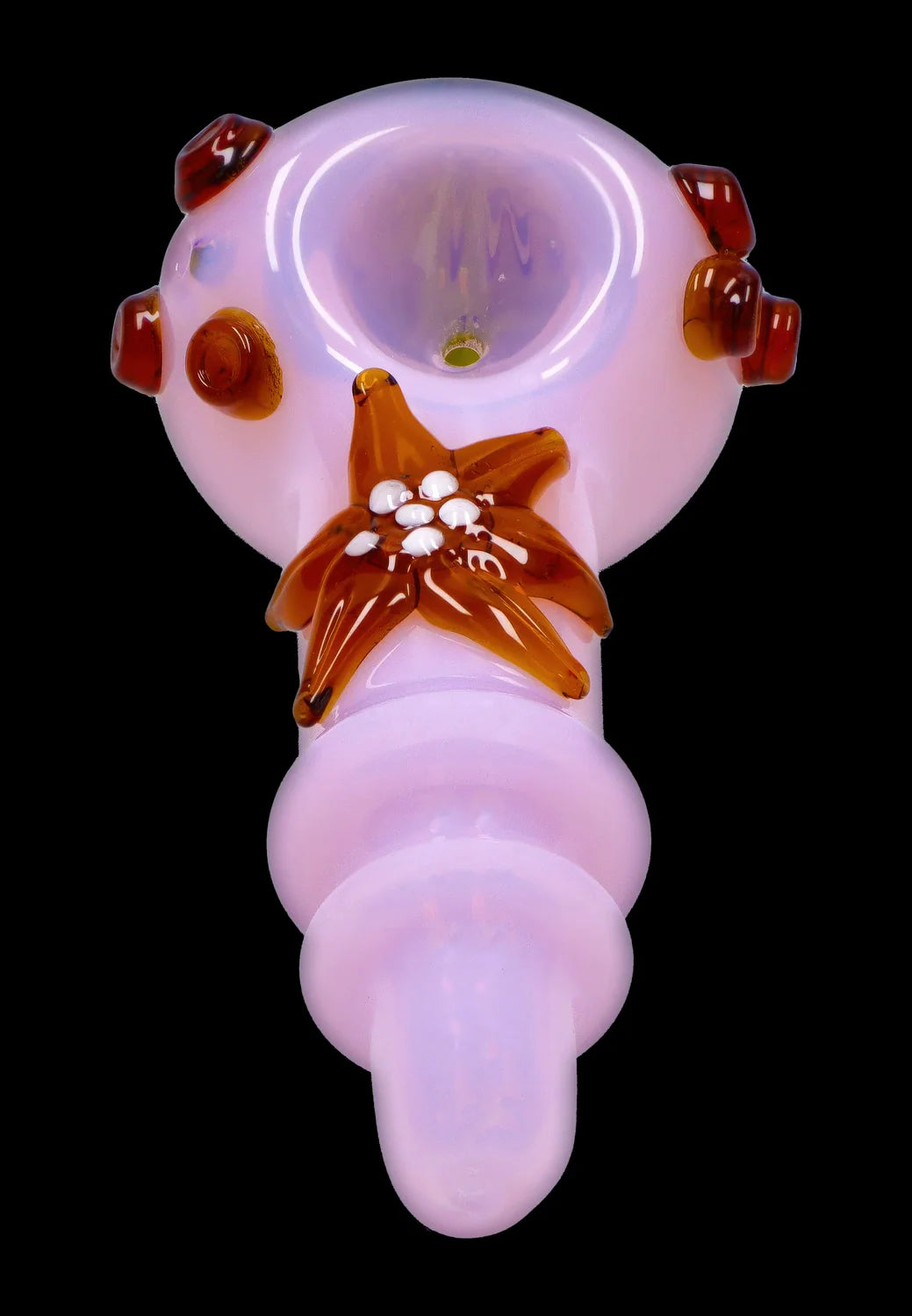 Smoke Cartel Star Reversal Spoon Pipe - 4.5 in.