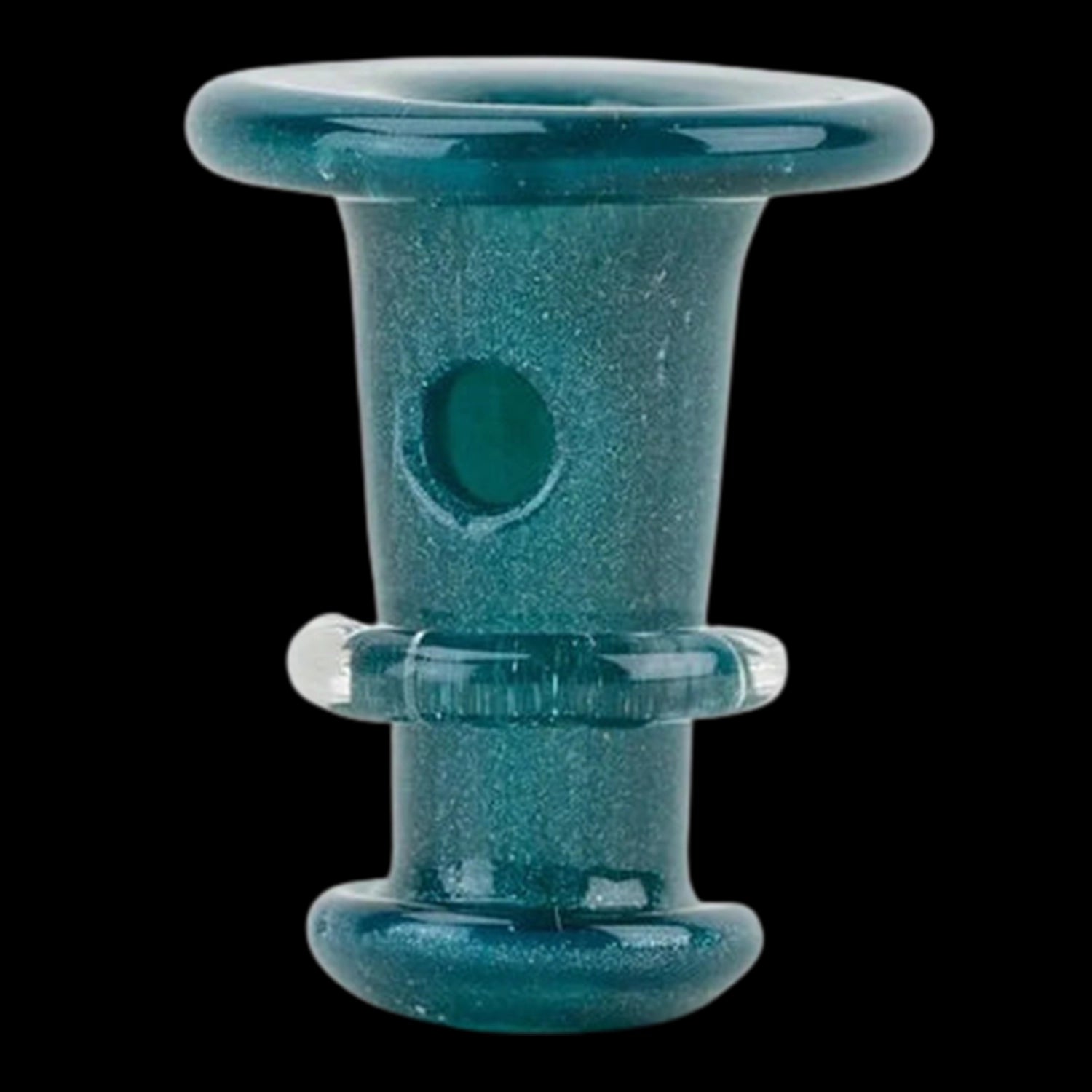 Empire Glassworks PuffCo 'New Peak' & Proxy Glass Joystick Cap - Blue Lagoon