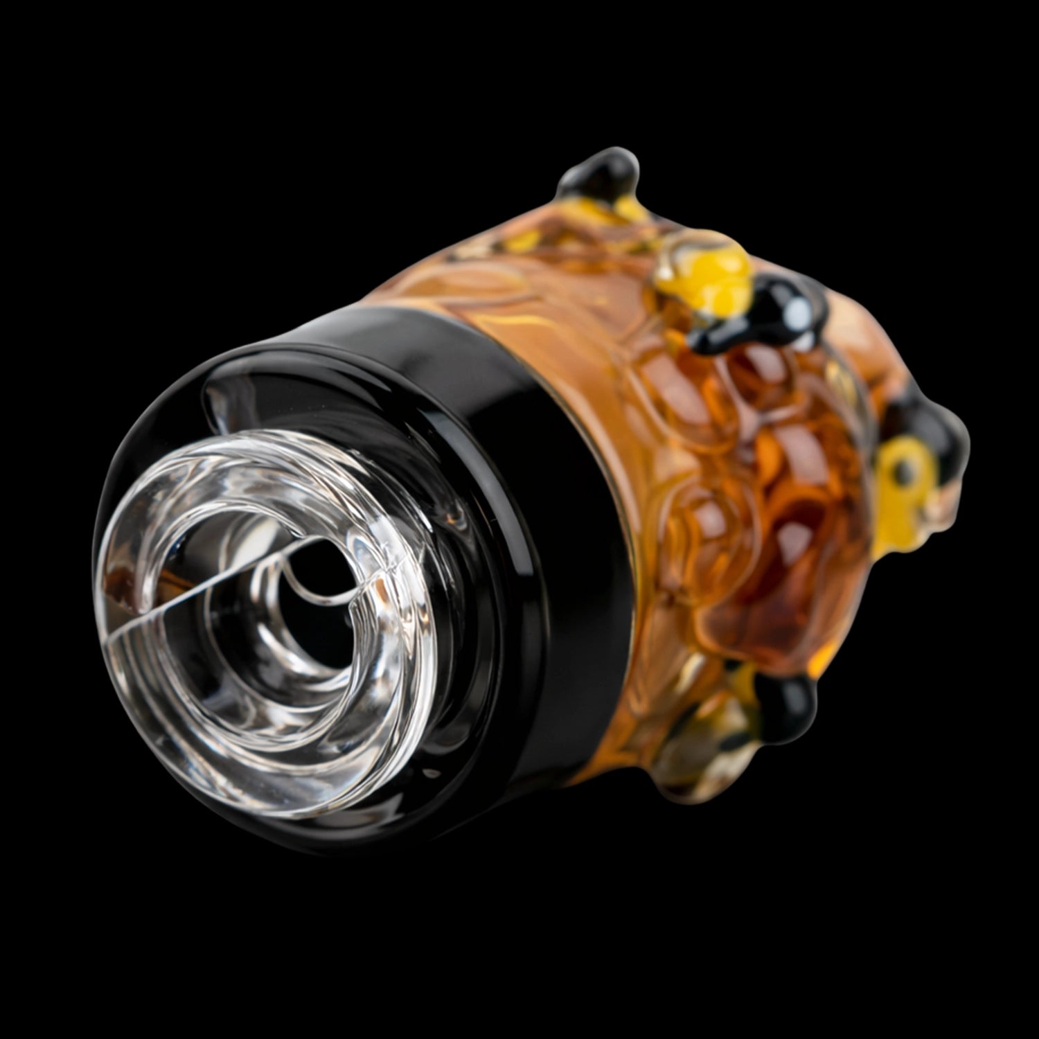 Empire Glassworks Puffco Pivot Glass Mouthpiece - Save the Bees