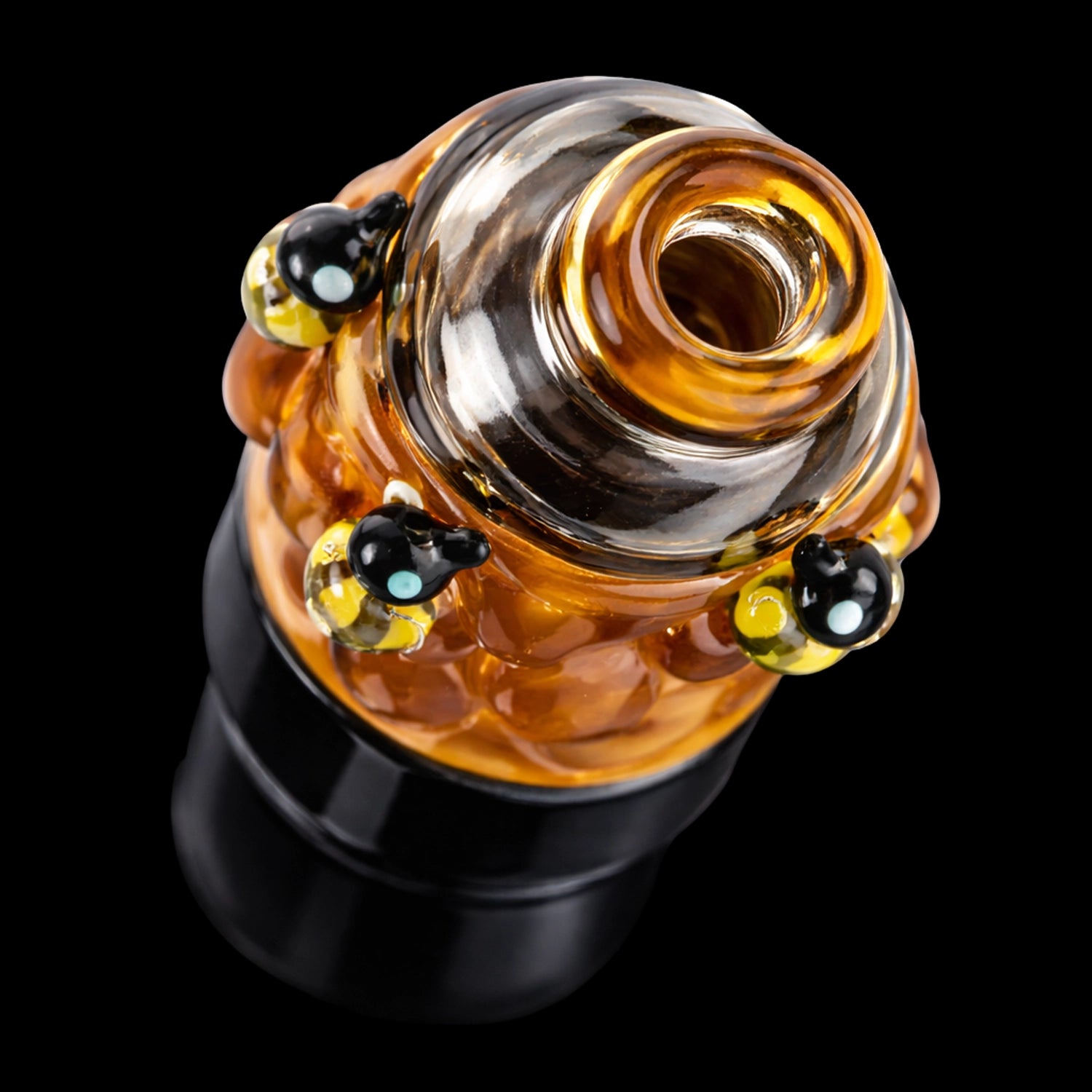 Empire Glassworks Puffco Pivot Glass Mouthpiece - Save the Bees
