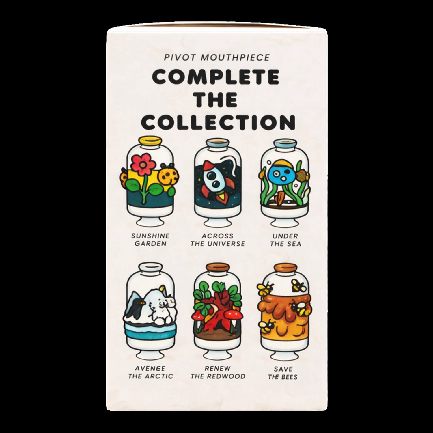 Empire Glassworks Puffco Pivot Glass Mouthpiece - Save the Bees