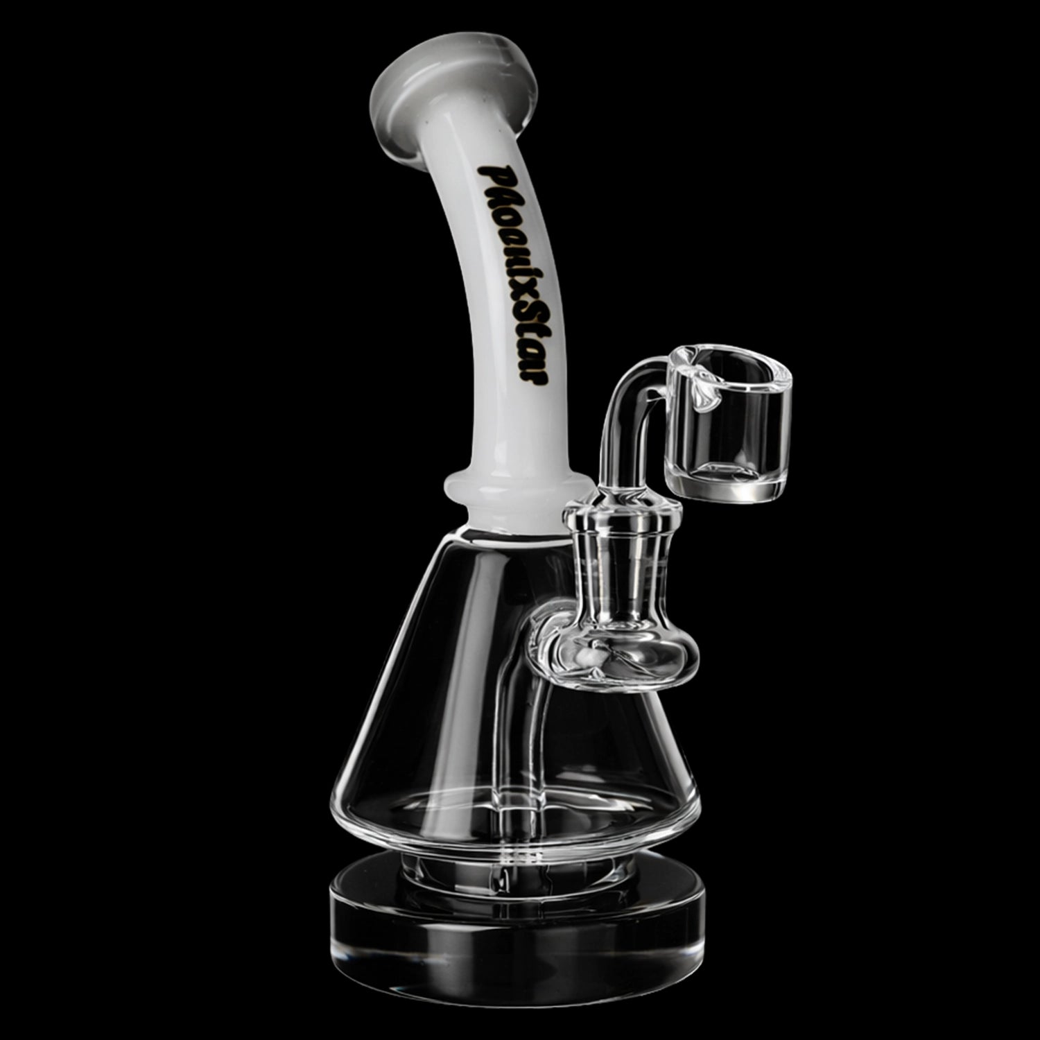 Green Flower Phoenix Star 7 Inches Dab Rig With 14Mm Quartz Banger