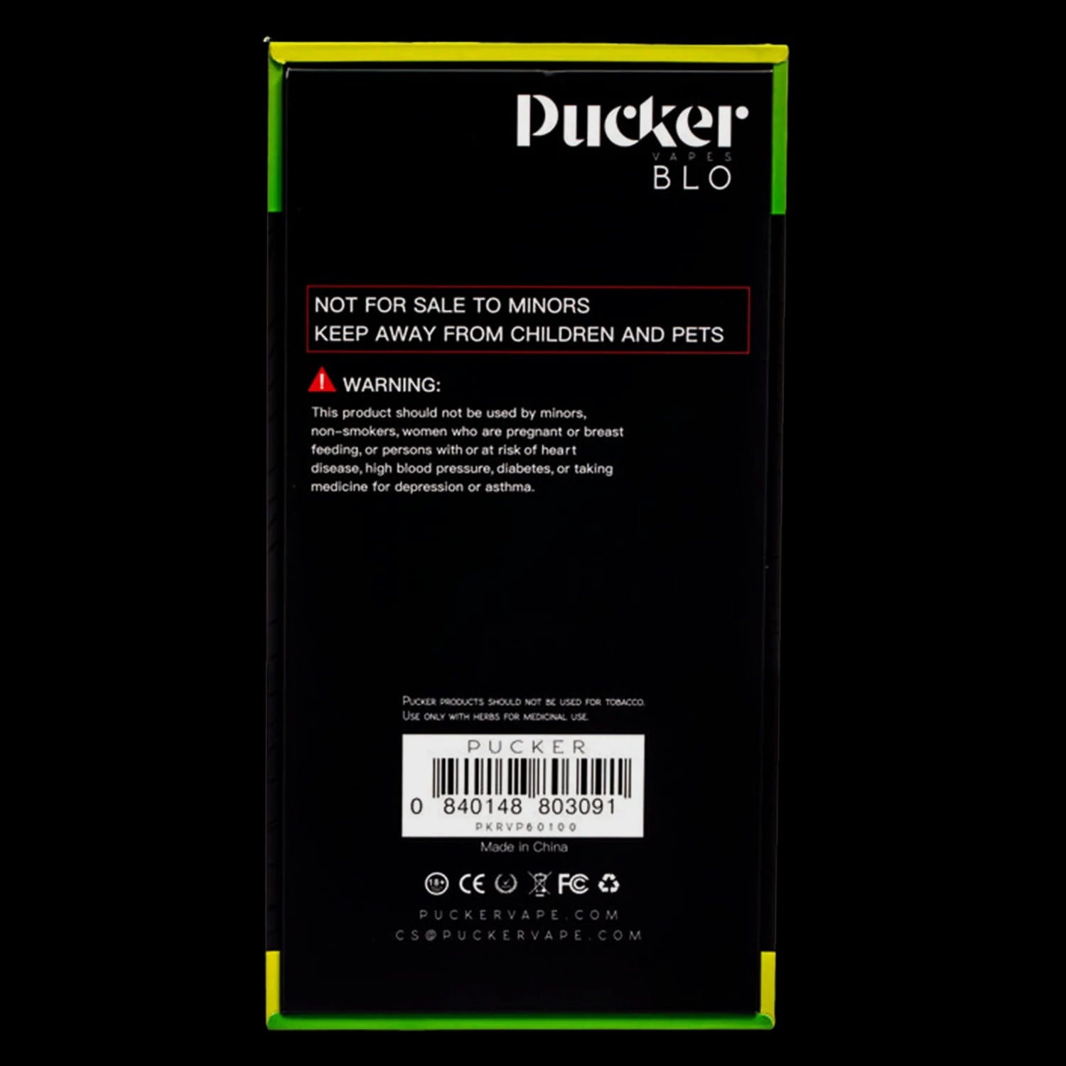 Pucker Blo Dry Smoking Vaporizer