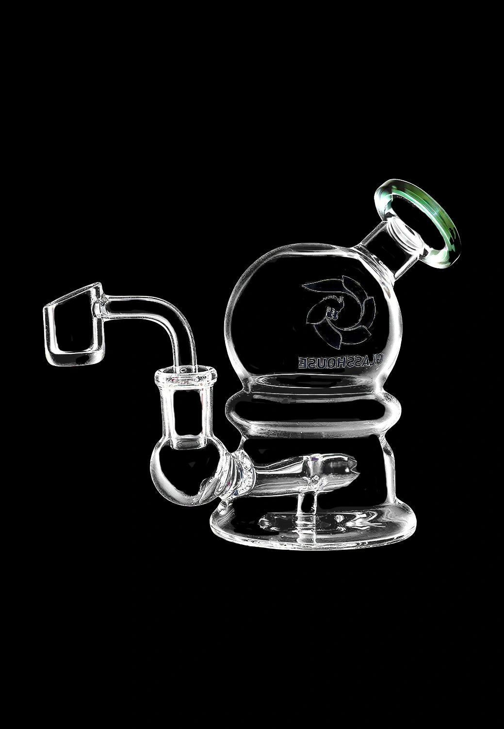 Glass House Bubble Dab Rig