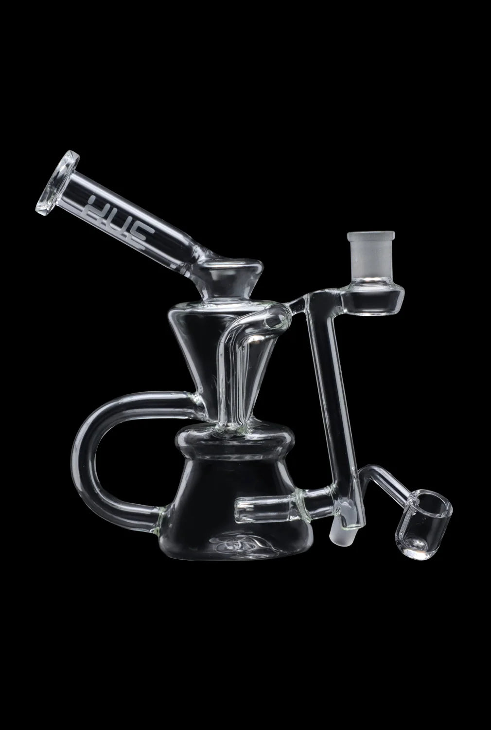 Hue - Hourglass Dab Rig Clear - 7.5"