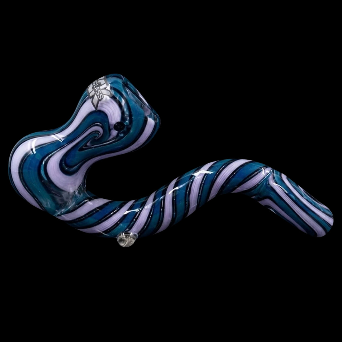 Rock Glass SunVortex 4" Sherlock Pipe