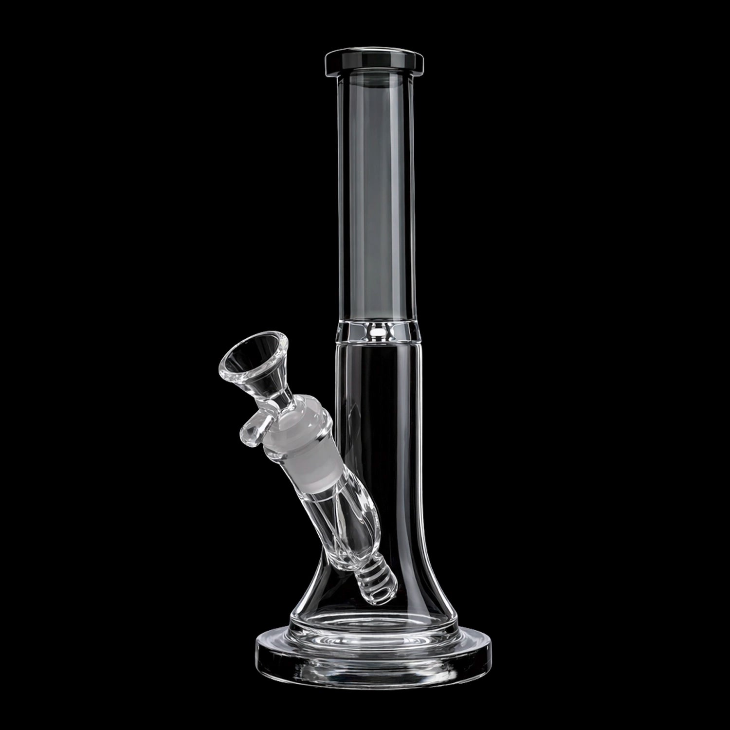 Smoke Cartel Slim Beaker with Colored Accents Bong - 10 in.
