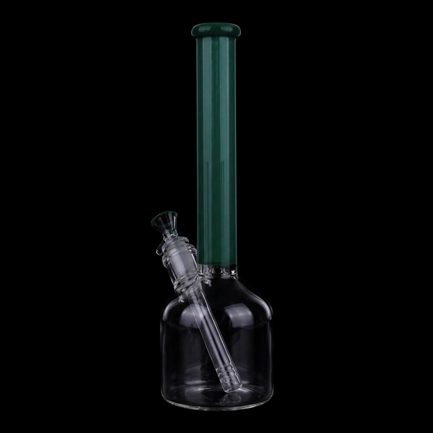 Smoke Cartel Rounded Beaker with Ice Pinch Bong - 12 in.