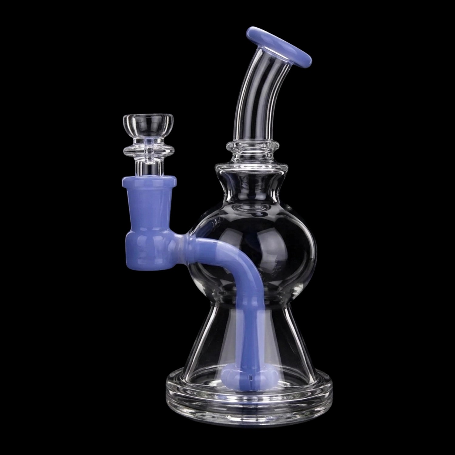 Smoke Cartel Color Showerhead Perc Dual Use Bong - 6.3 in.