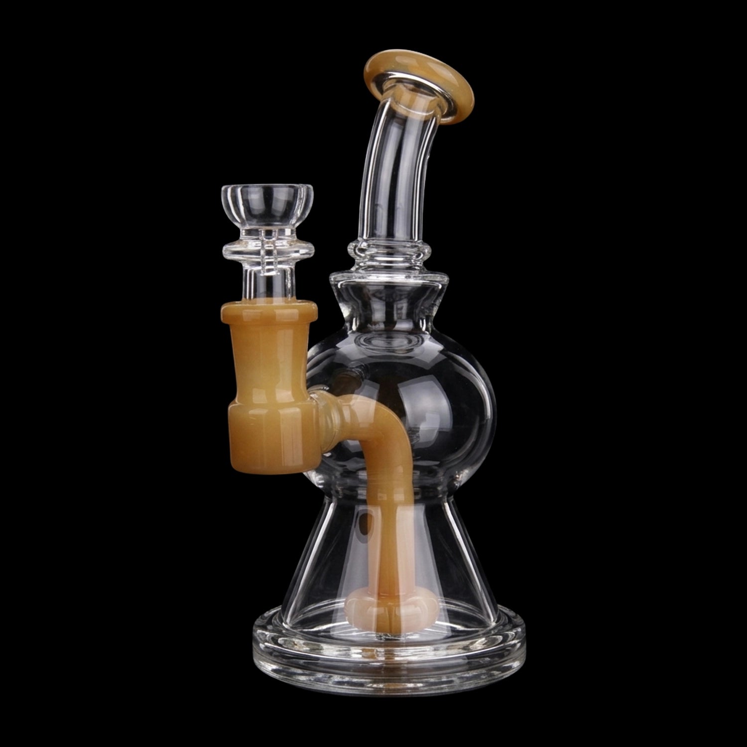 Smoke Cartel Color Showerhead Perc Dual Use Bong - 6.3 in.