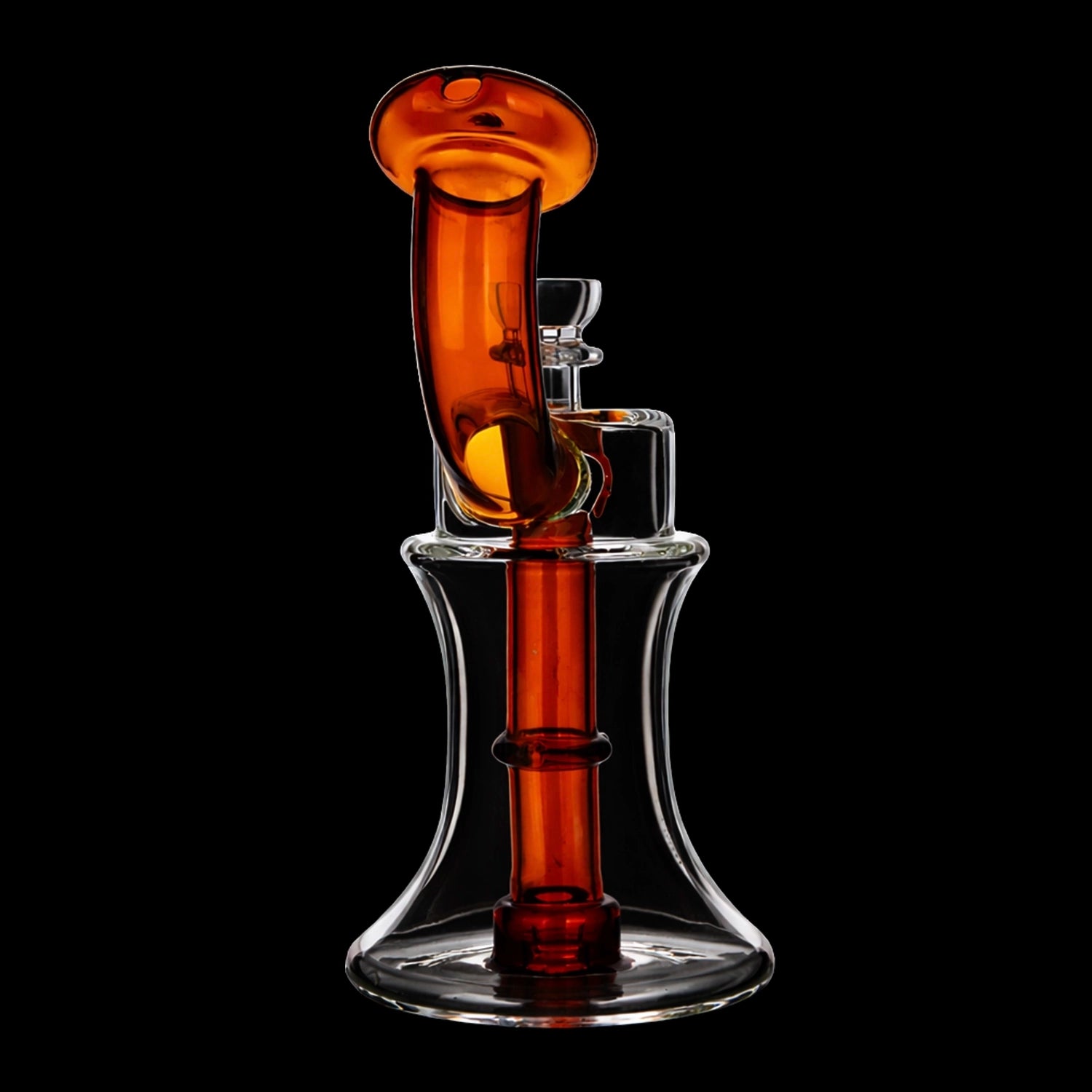 Smoke Cartel Mini Showerhead Perc Bubbler Bong - 7 in.