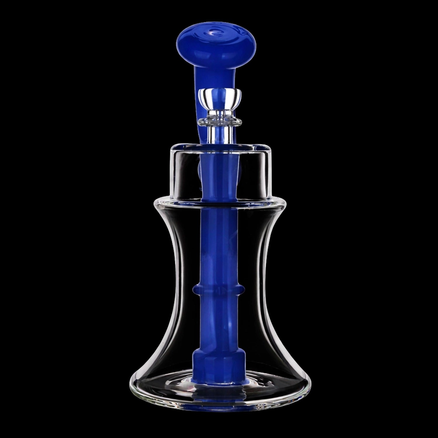 Smoke Cartel Mini Showerhead Perc Bubbler Bong - 7 in.