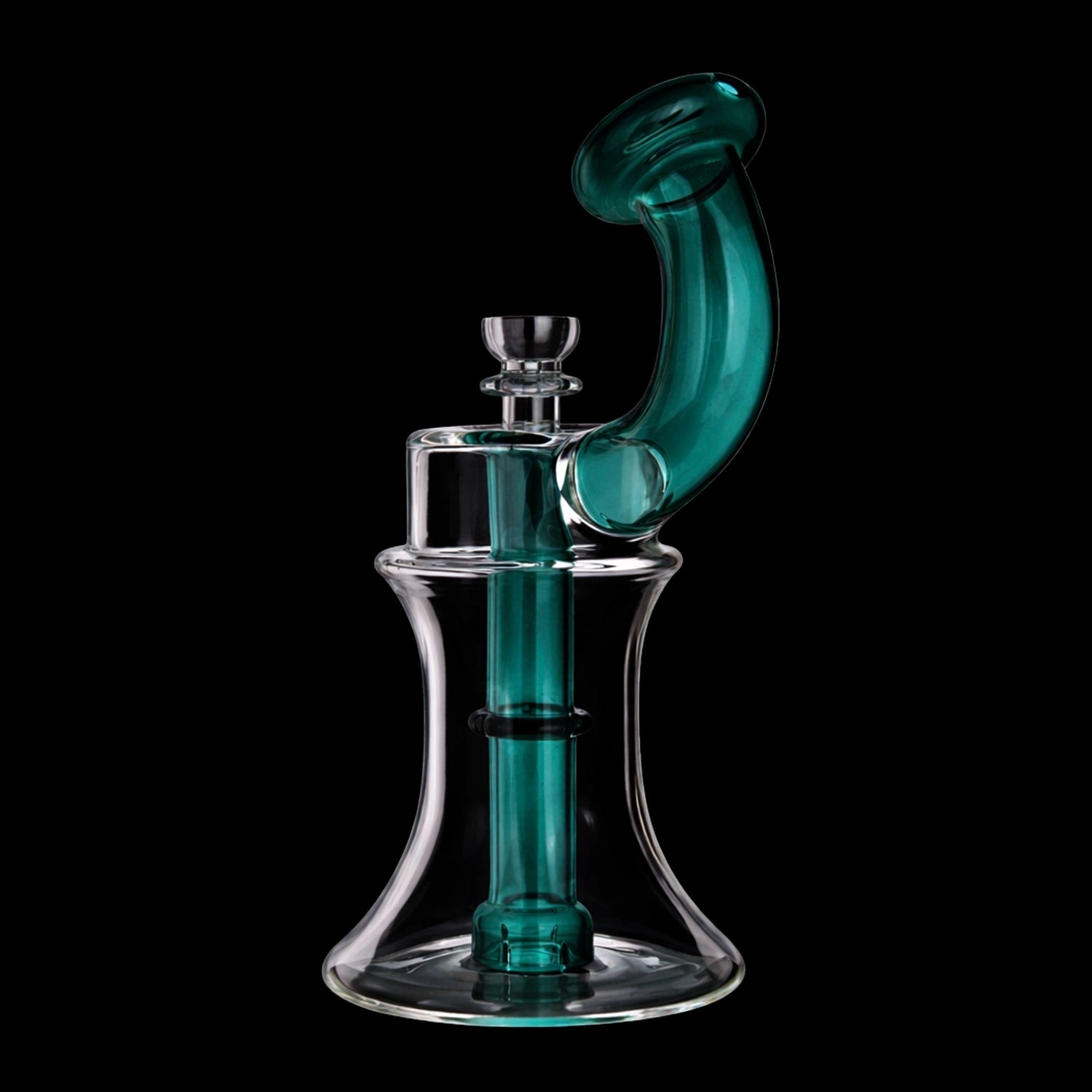 Smoke Cartel Mini Showerhead Perc Bubbler Bong - 7 in.
