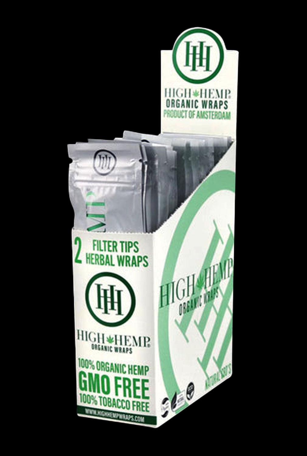 High Hemp Organic CBD Blunt Wraps - 25 Pack