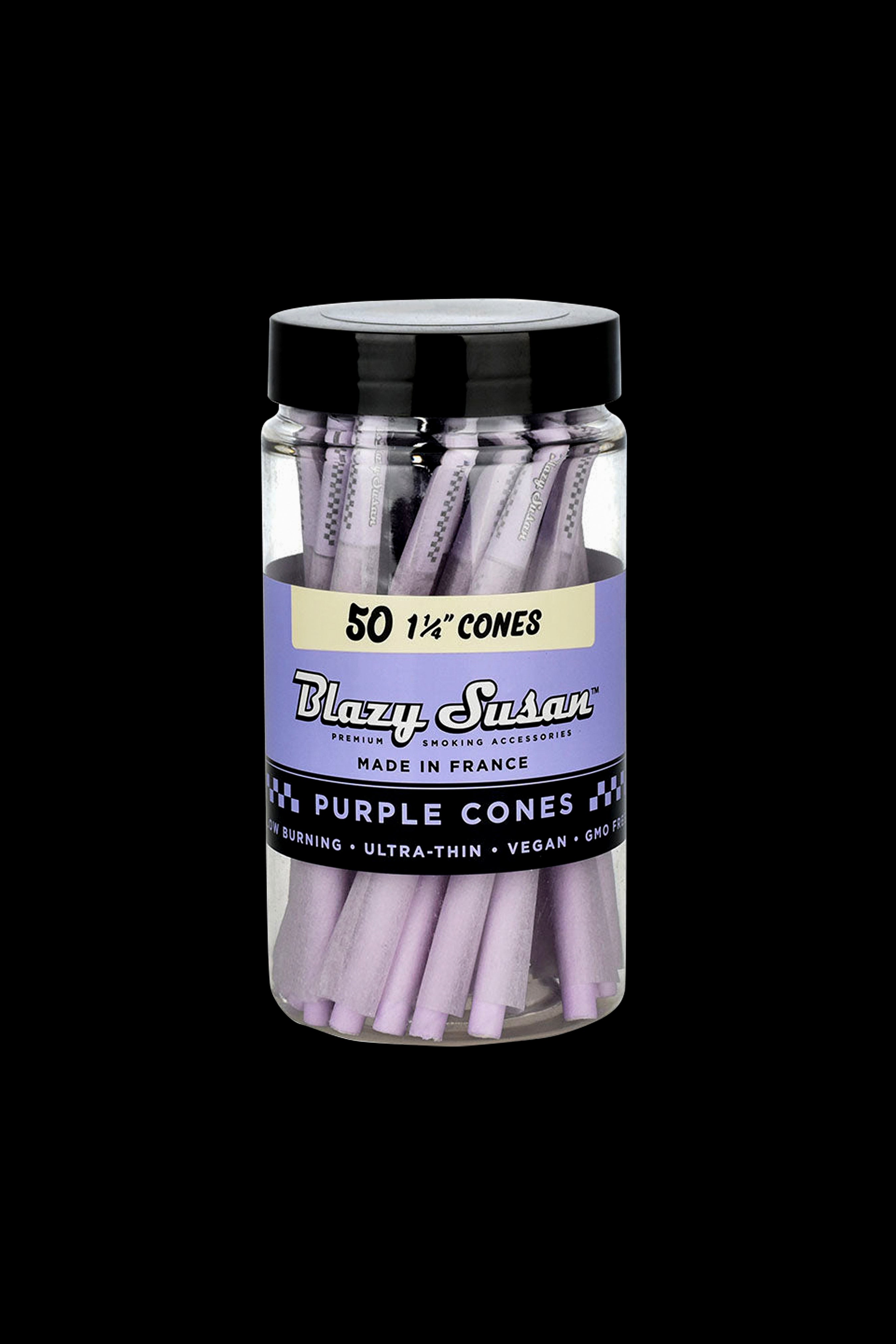 Blazy Susan Purple Pre-Rolled Cones - 50 Pack