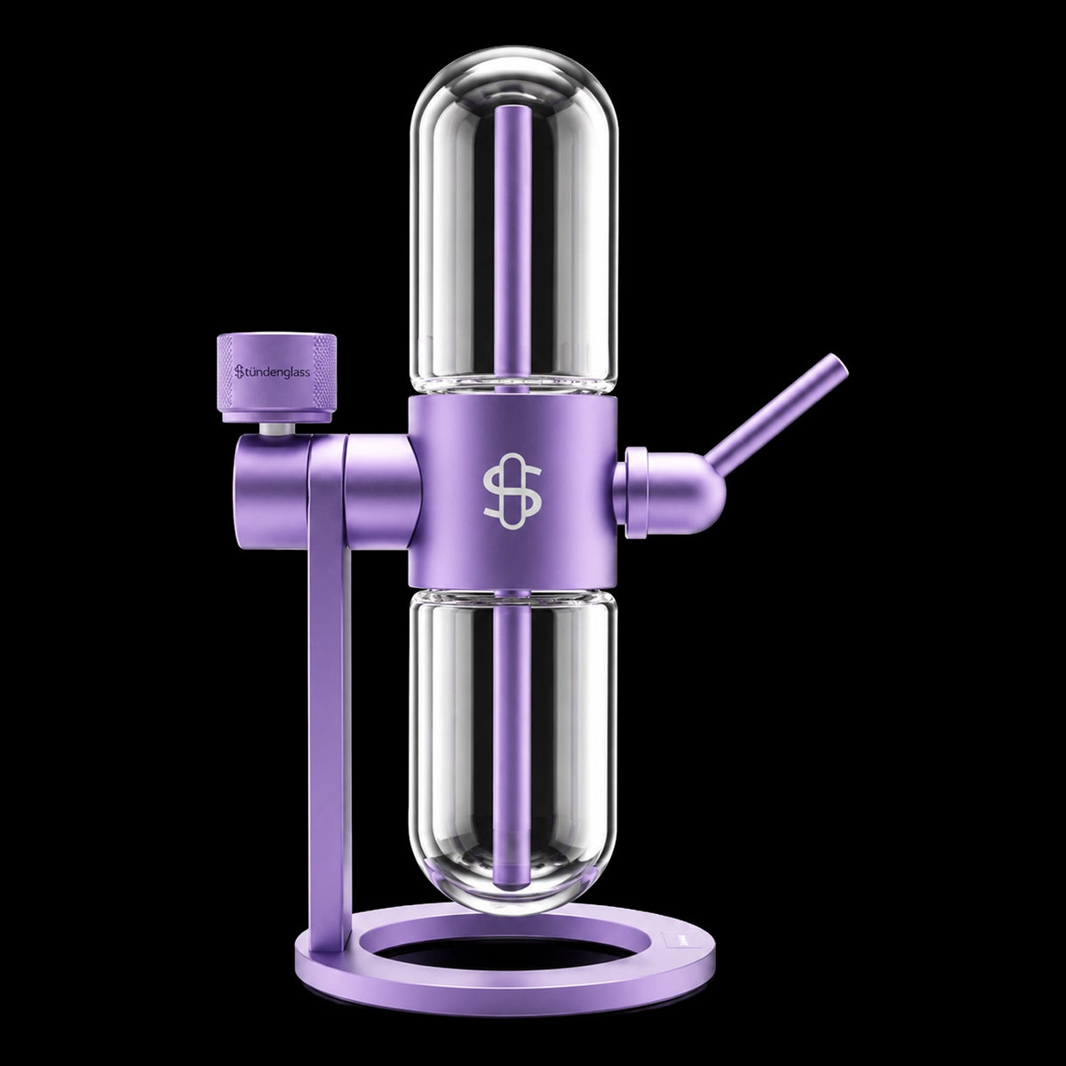 Stündenglass Gravity Infuser - Violet Purple | 360° Gravity Hookah