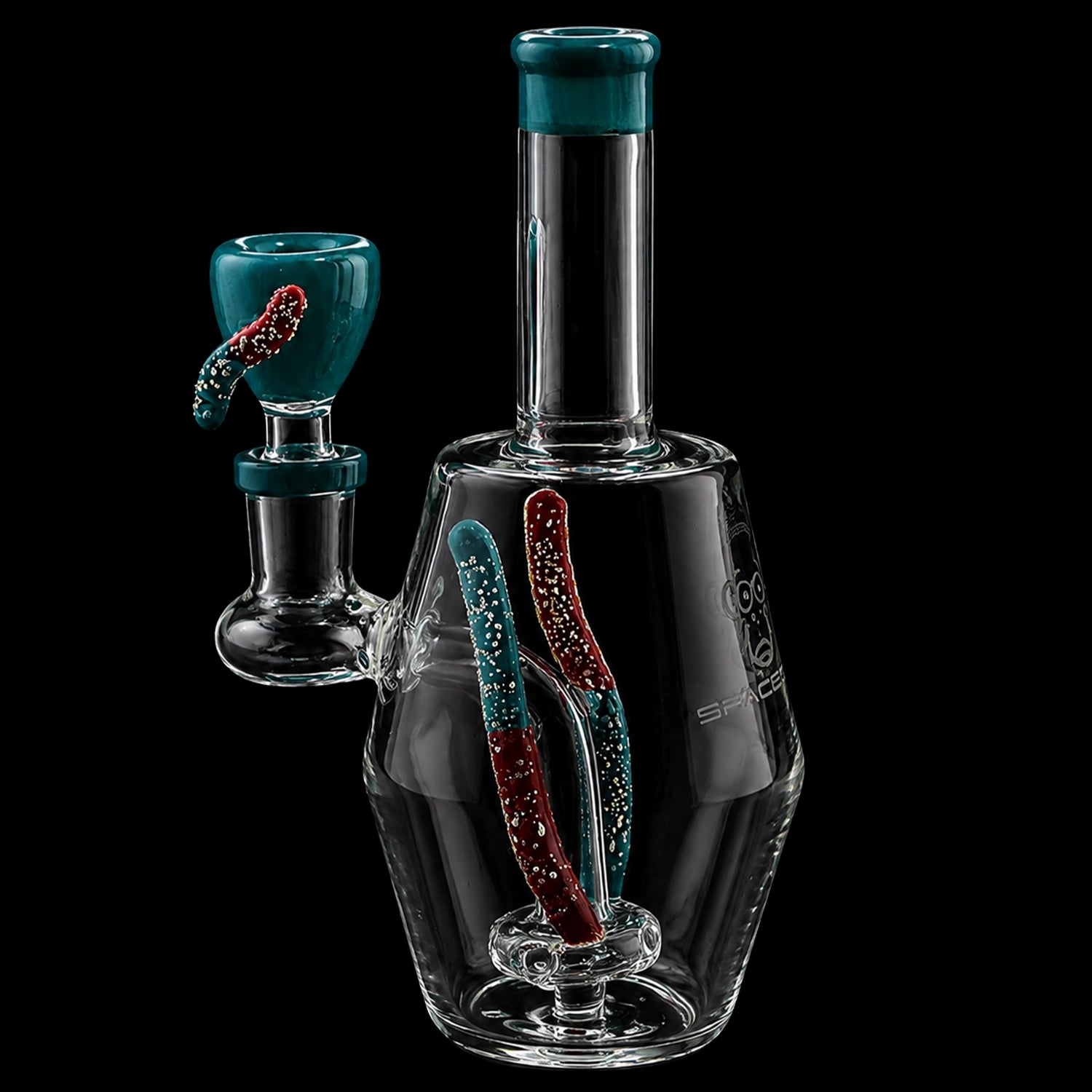 BDD Wholesale Space King Gummy Worms Water Pipe