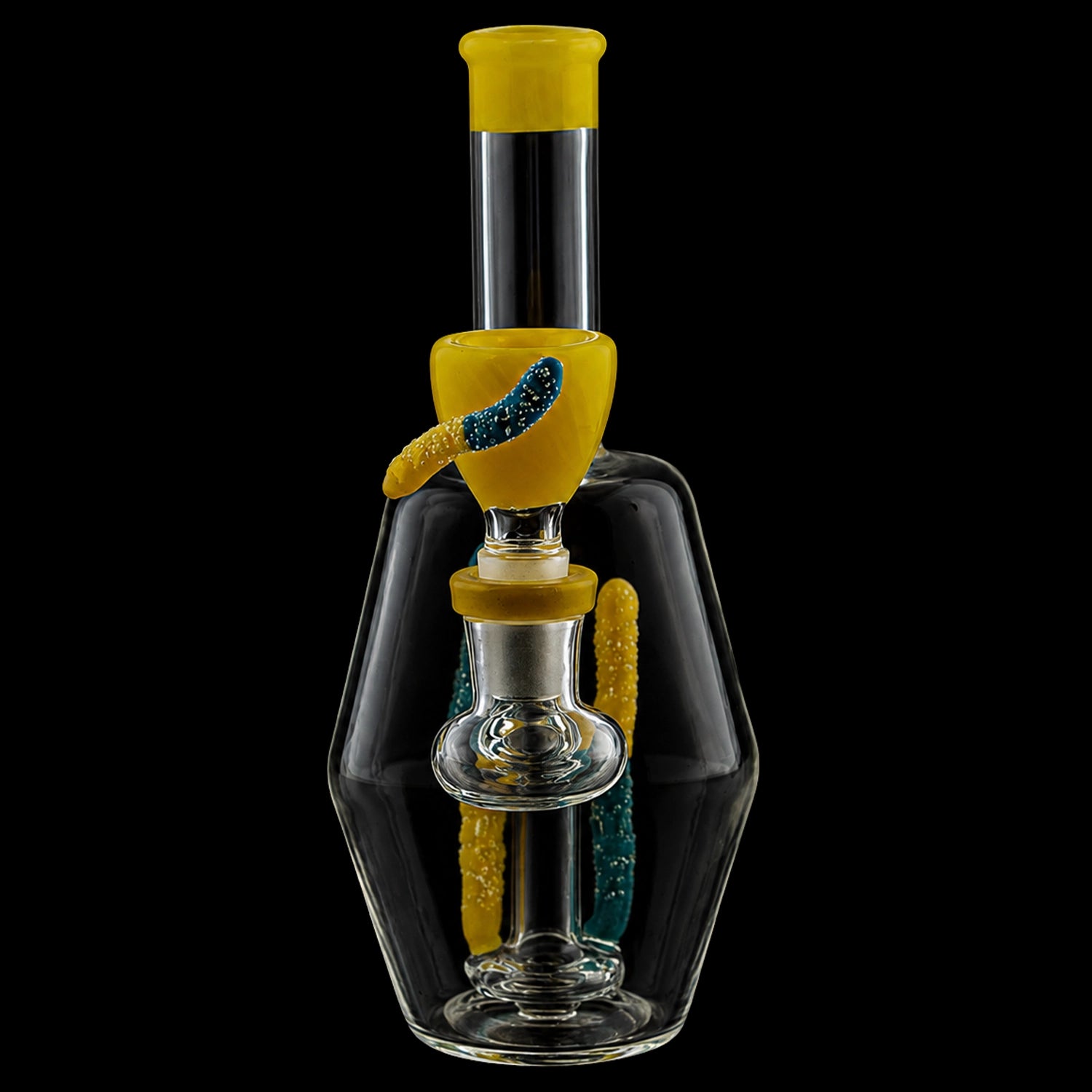 BDD Wholesale Space King Gummy Worms Water Pipe