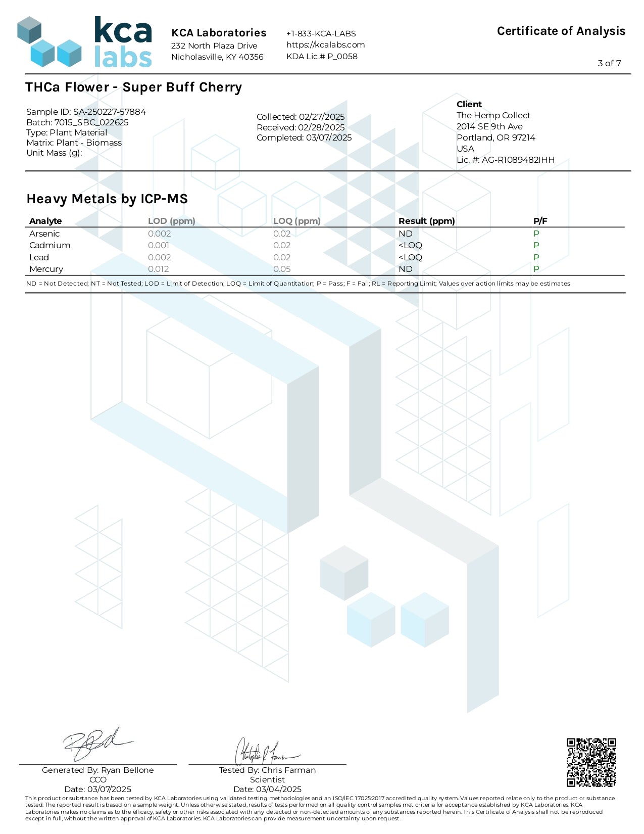 Modern Herb Co THCA Flower