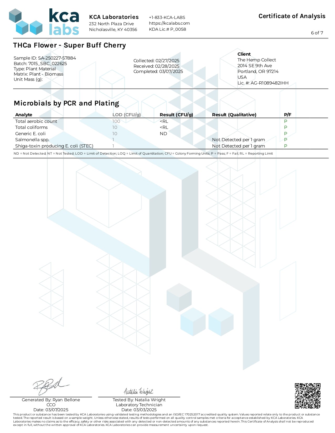 Modern Herb Co THCA Flower
