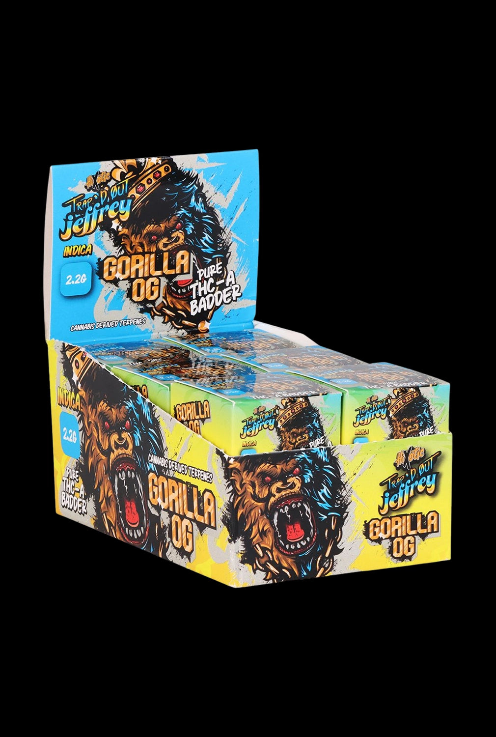 HiXotic Trap'd Out Jeffery Pure THCA Badder | 2.2g | 12ct Display